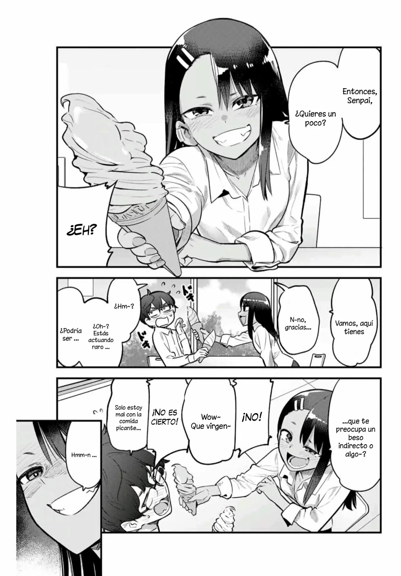 Please don't bully me, Nagatoro capítulo 56, página 6