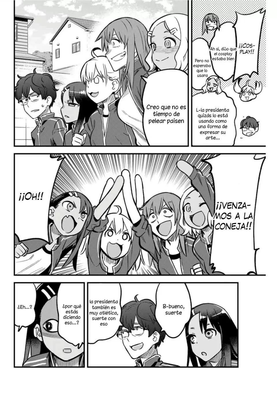 Please don't bully me, Nagatoro capítulo 57, página 9