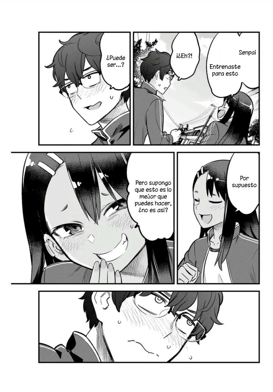 Please don't bully me, Nagatoro capítulo 57, página 14