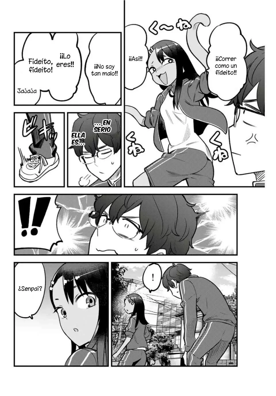 Please don't bully me, Nagatoro capítulo 57, página 15