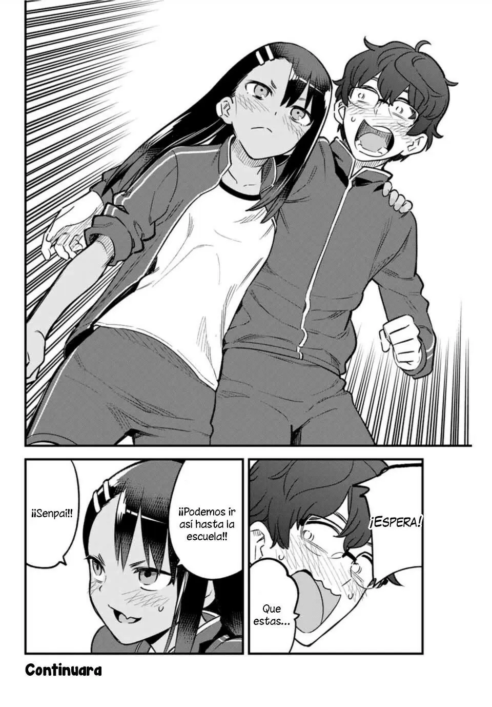 Please don't bully me, Nagatoro capítulo 57, página 17