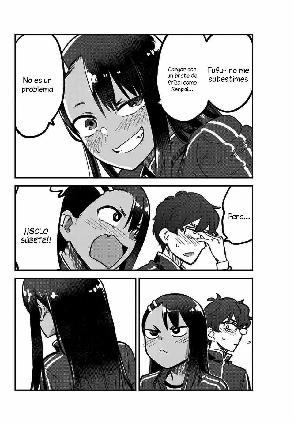 Please don't bully me, Nagatoro capítulo 58, página 9