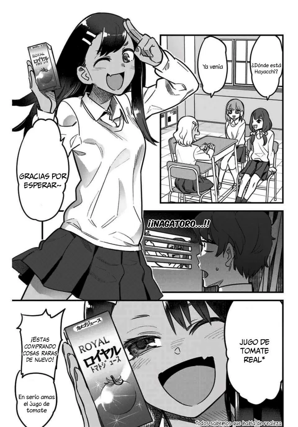 Please don't bully me, Nagatoro capítulo 59, página 12