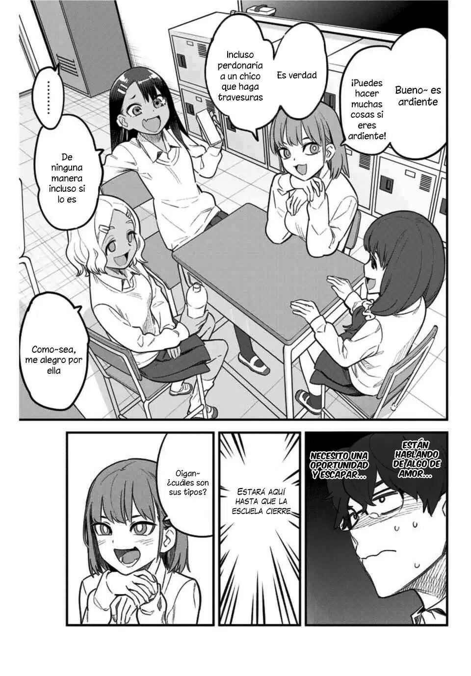 Please don't bully me, Nagatoro capítulo 59, página 14