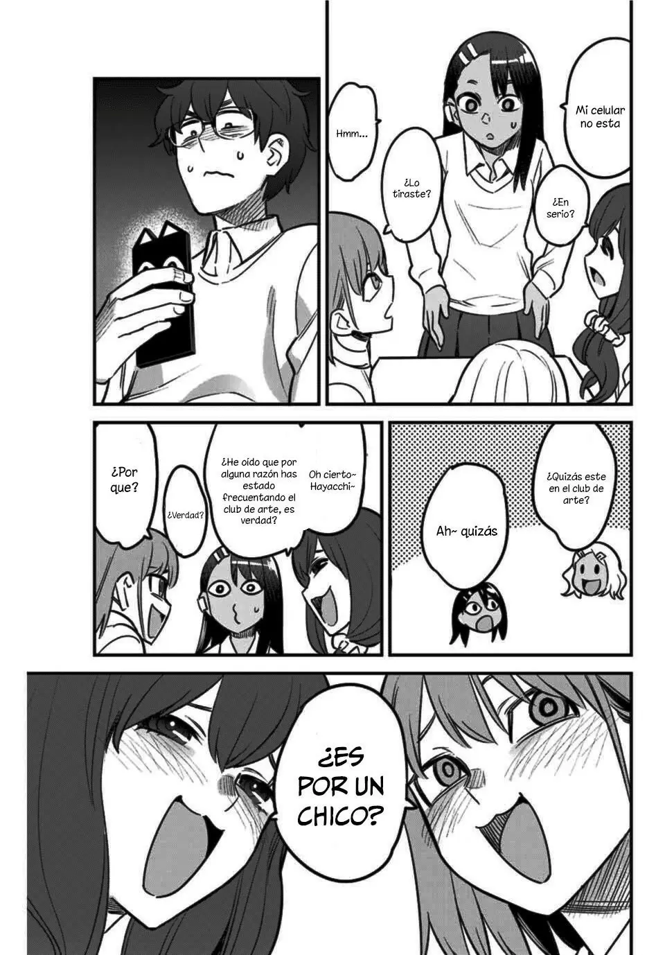 Please don't bully me, Nagatoro capítulo 59, página 19