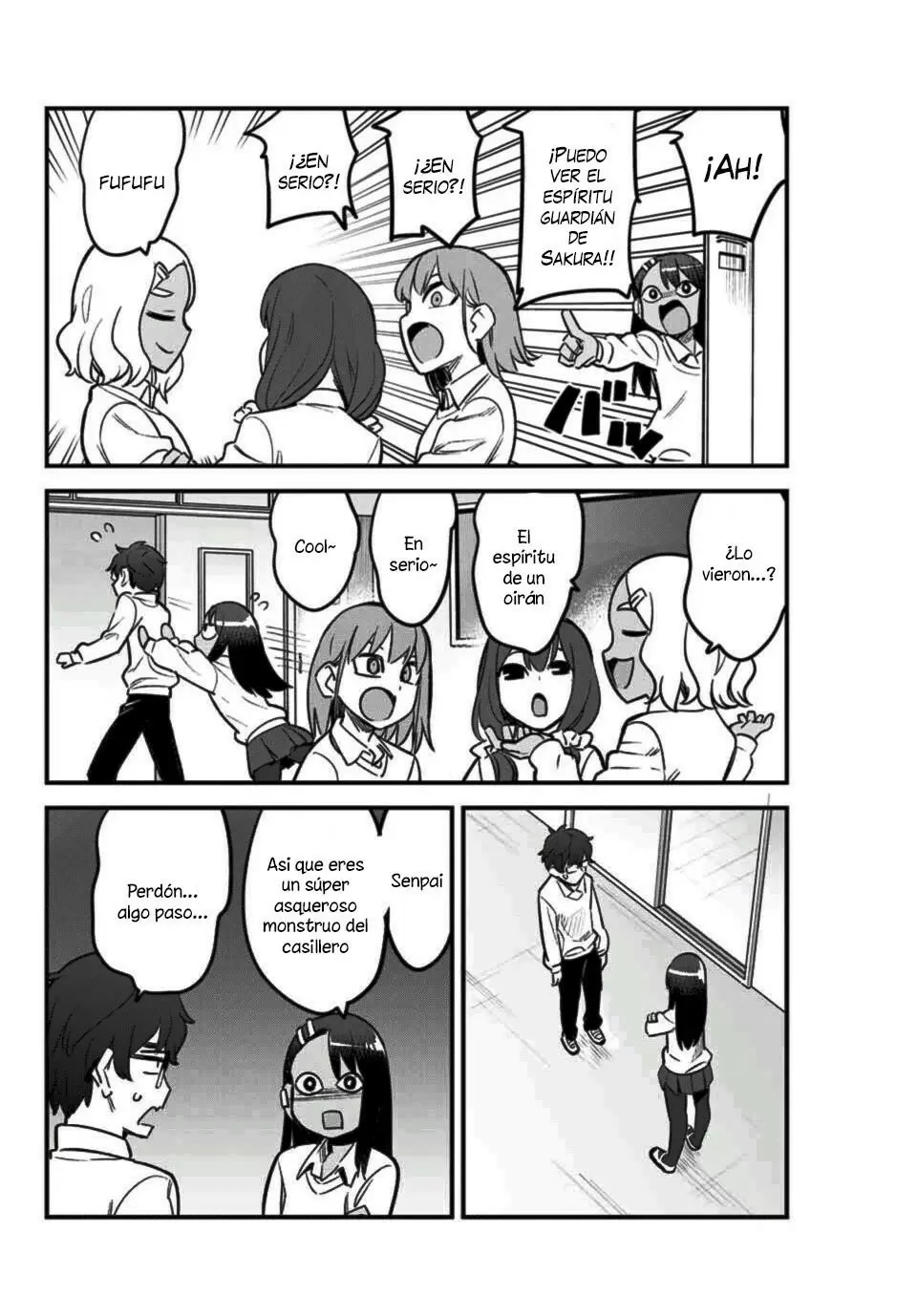 Please don't bully me, Nagatoro capítulo 59, página 24
