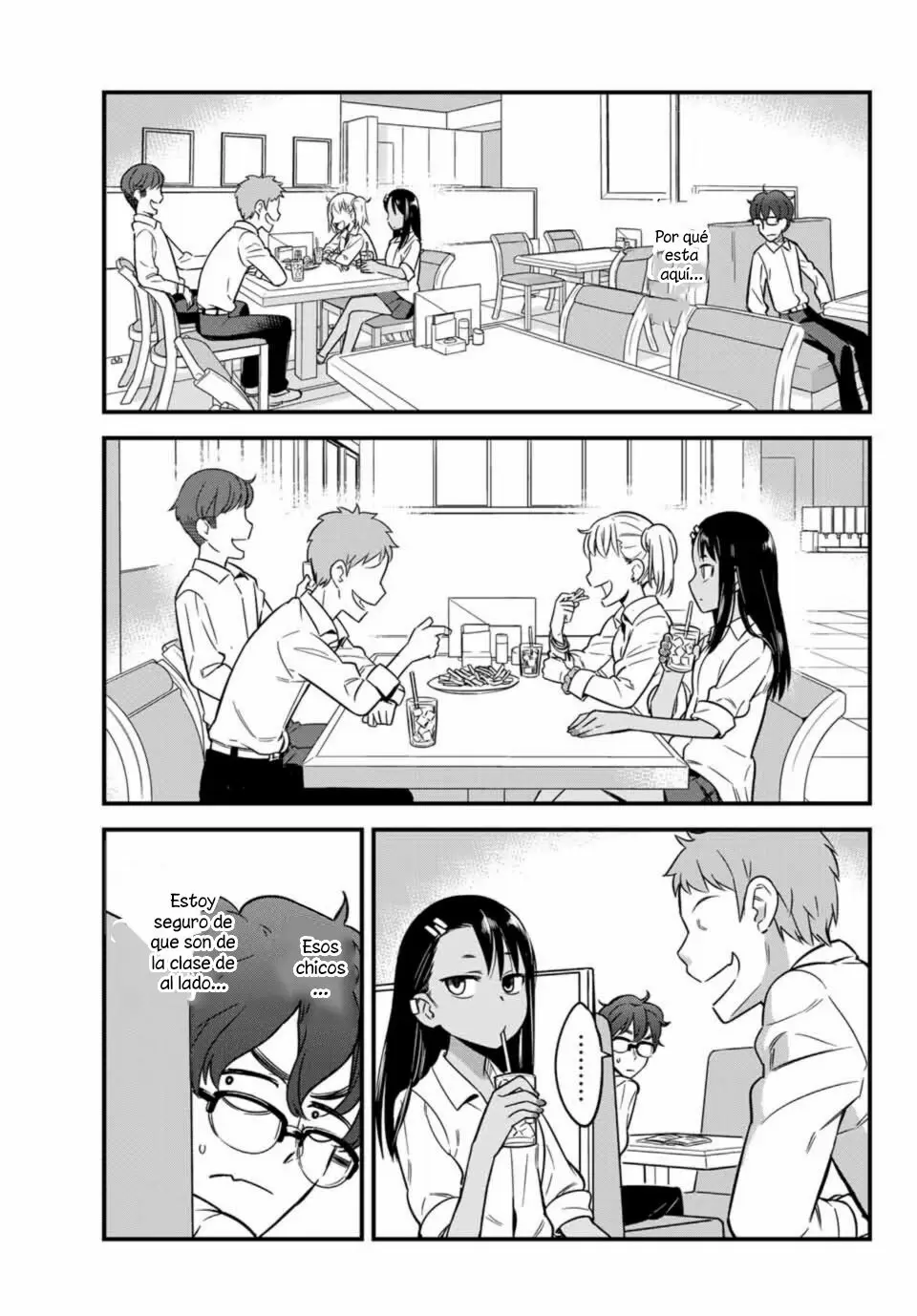 Please don't bully me, Nagatoro capítulo 6, página 4