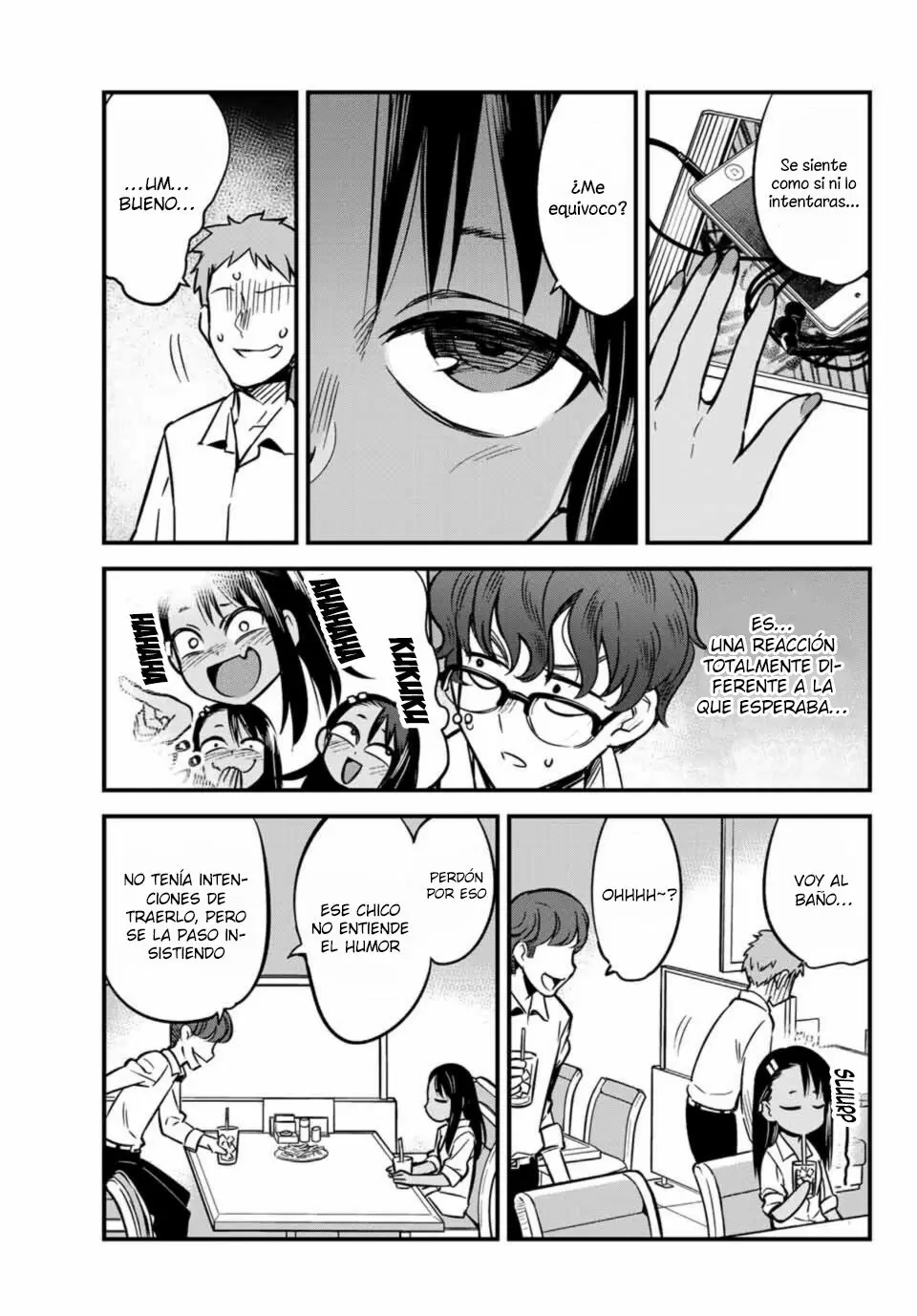 Please don't bully me, Nagatoro capítulo 6, página 8