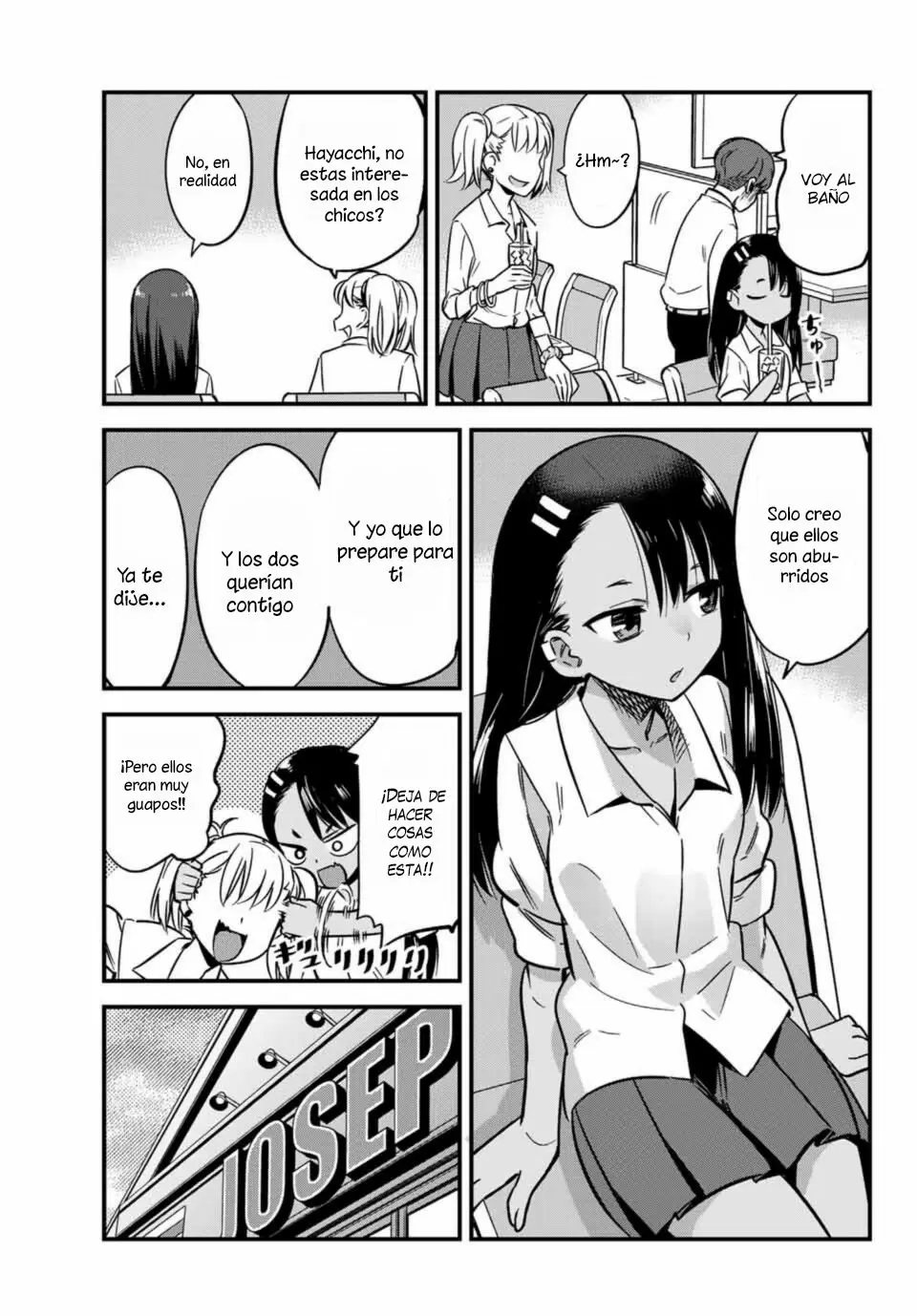 Please don't bully me, Nagatoro capítulo 6, página 12