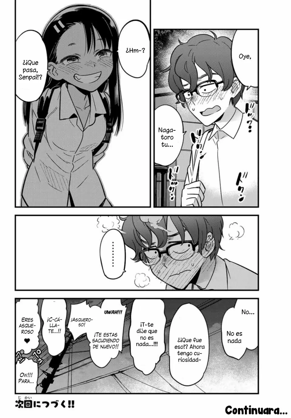 Please don't bully me, Nagatoro capítulo 6, página 17