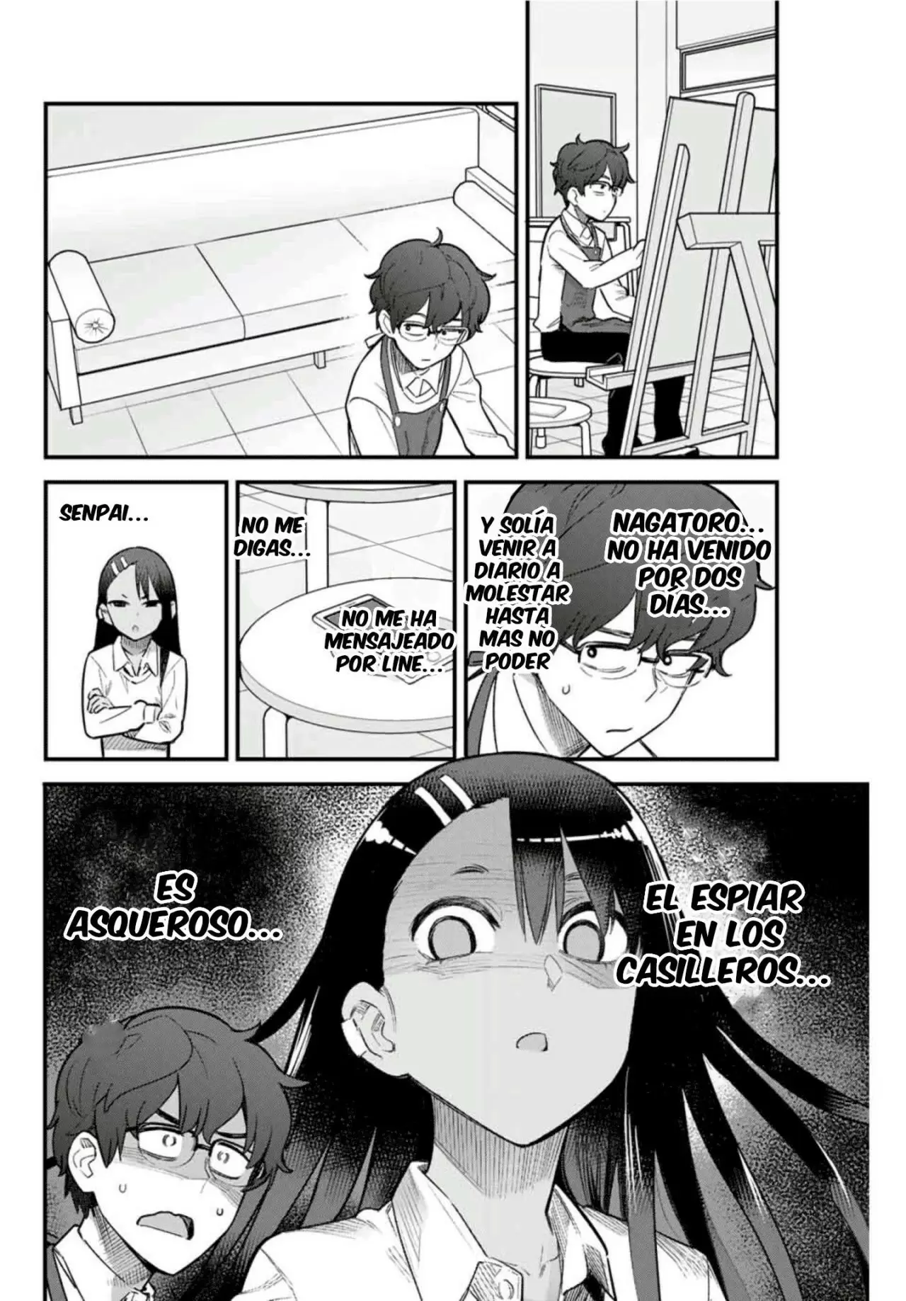 Please don't bully me, Nagatoro capítulo 60, página 3