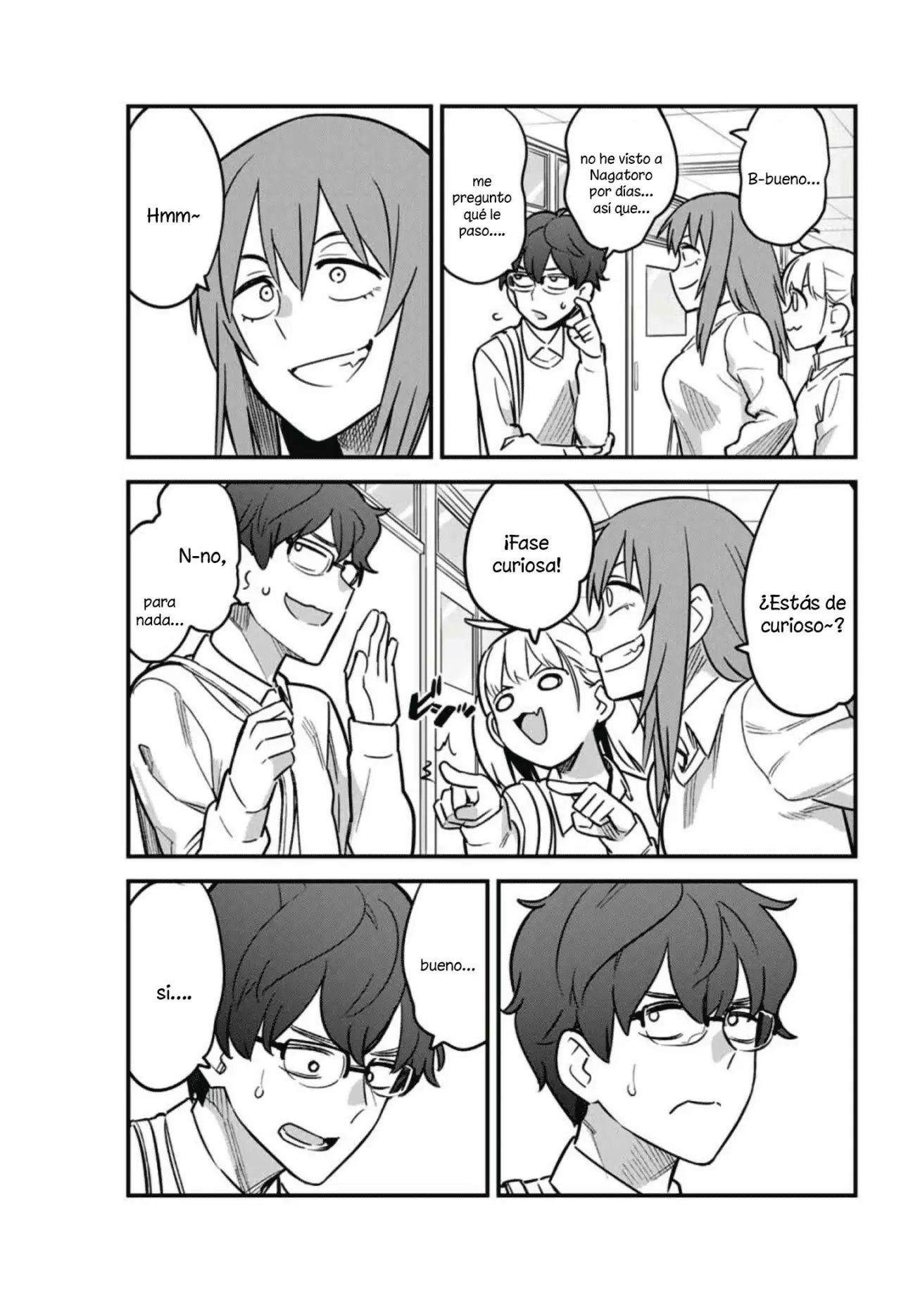 Please don't bully me, Nagatoro capítulo 60, página 8