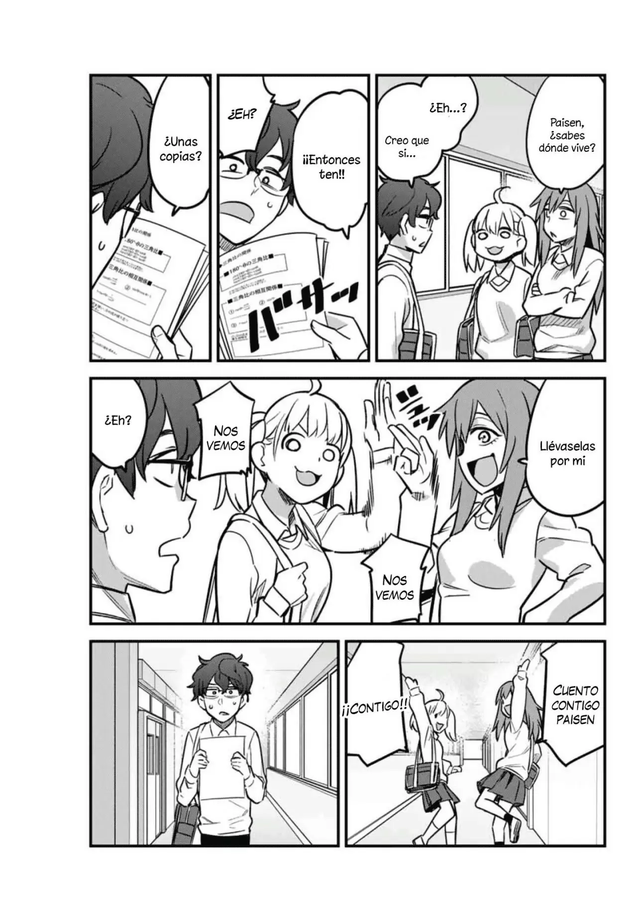 Please don't bully me, Nagatoro capítulo 60, página 10