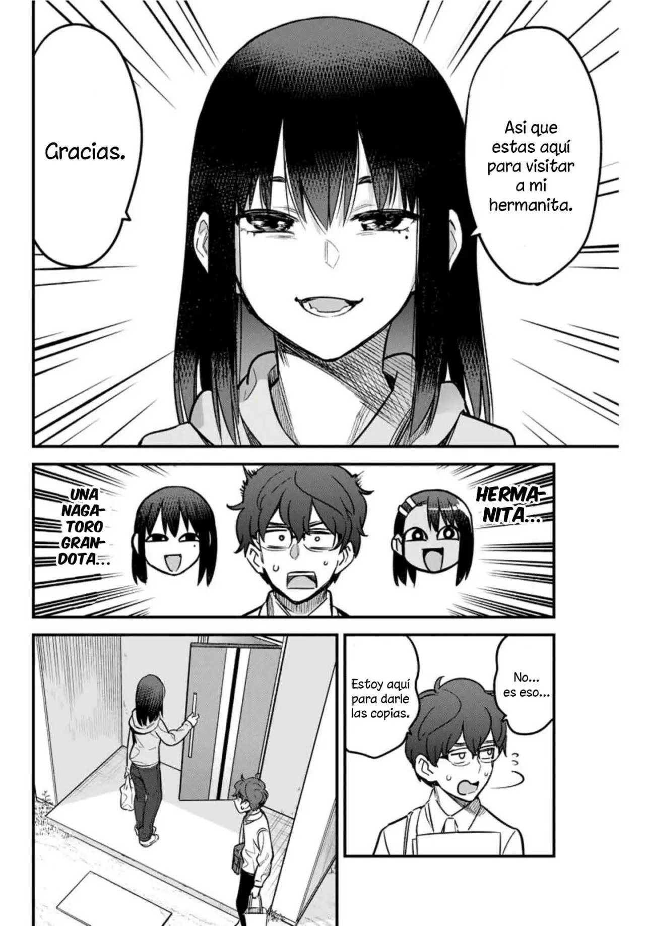 Please don't bully me, Nagatoro capítulo 60, página 15
