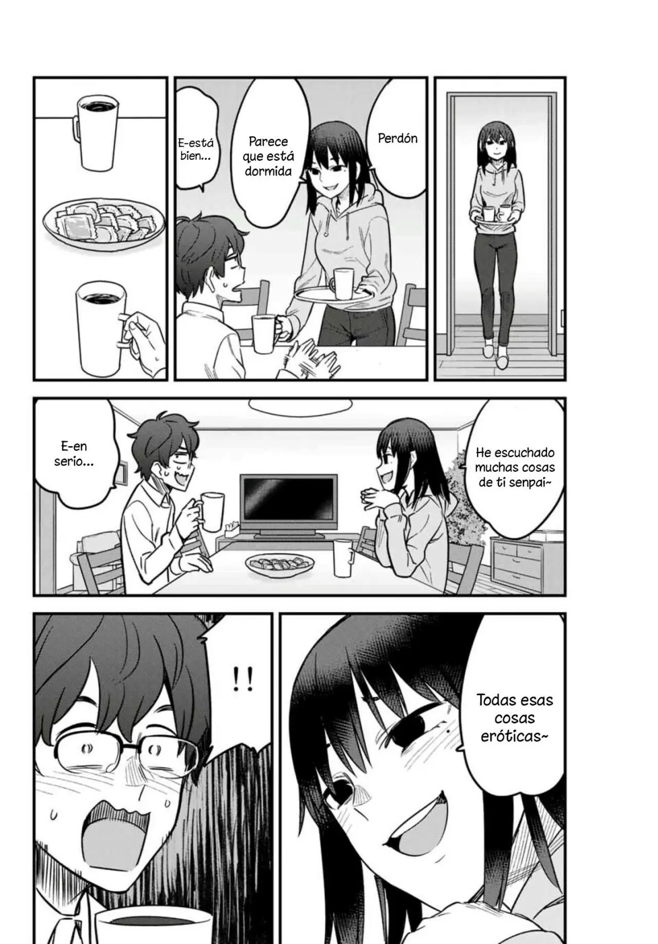 Please don't bully me, Nagatoro capítulo 60, página 17