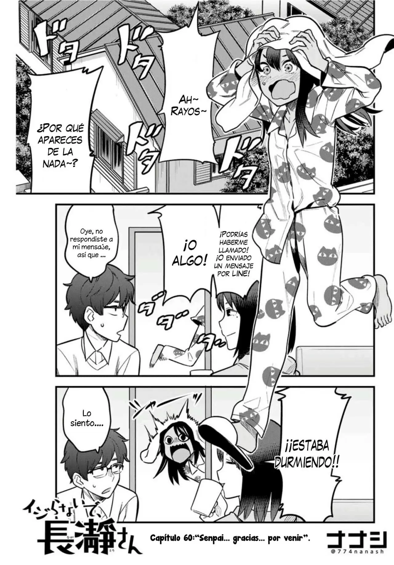 Please don't bully me, Nagatoro capítulo 61, página 2
