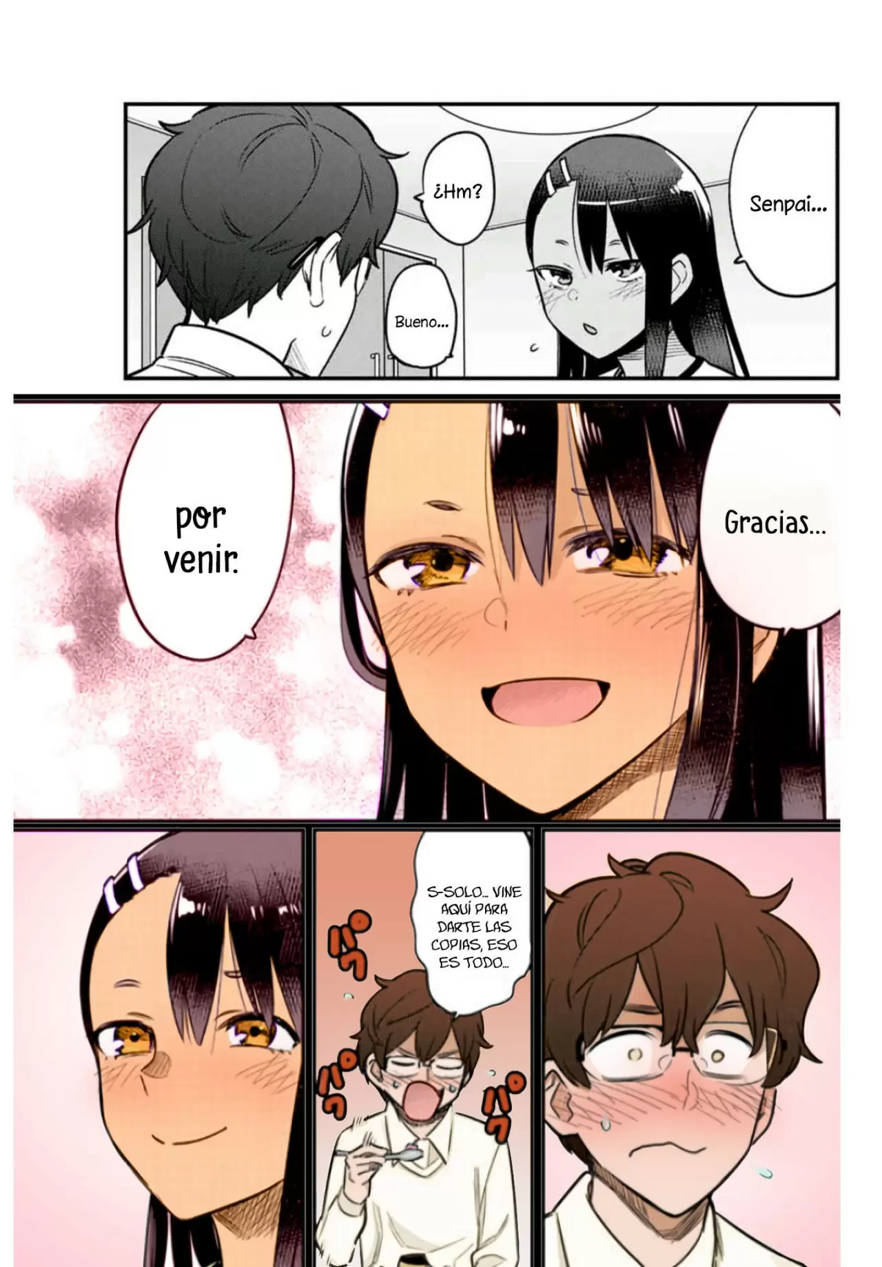 Please don't bully me, Nagatoro capítulo 61, página 10