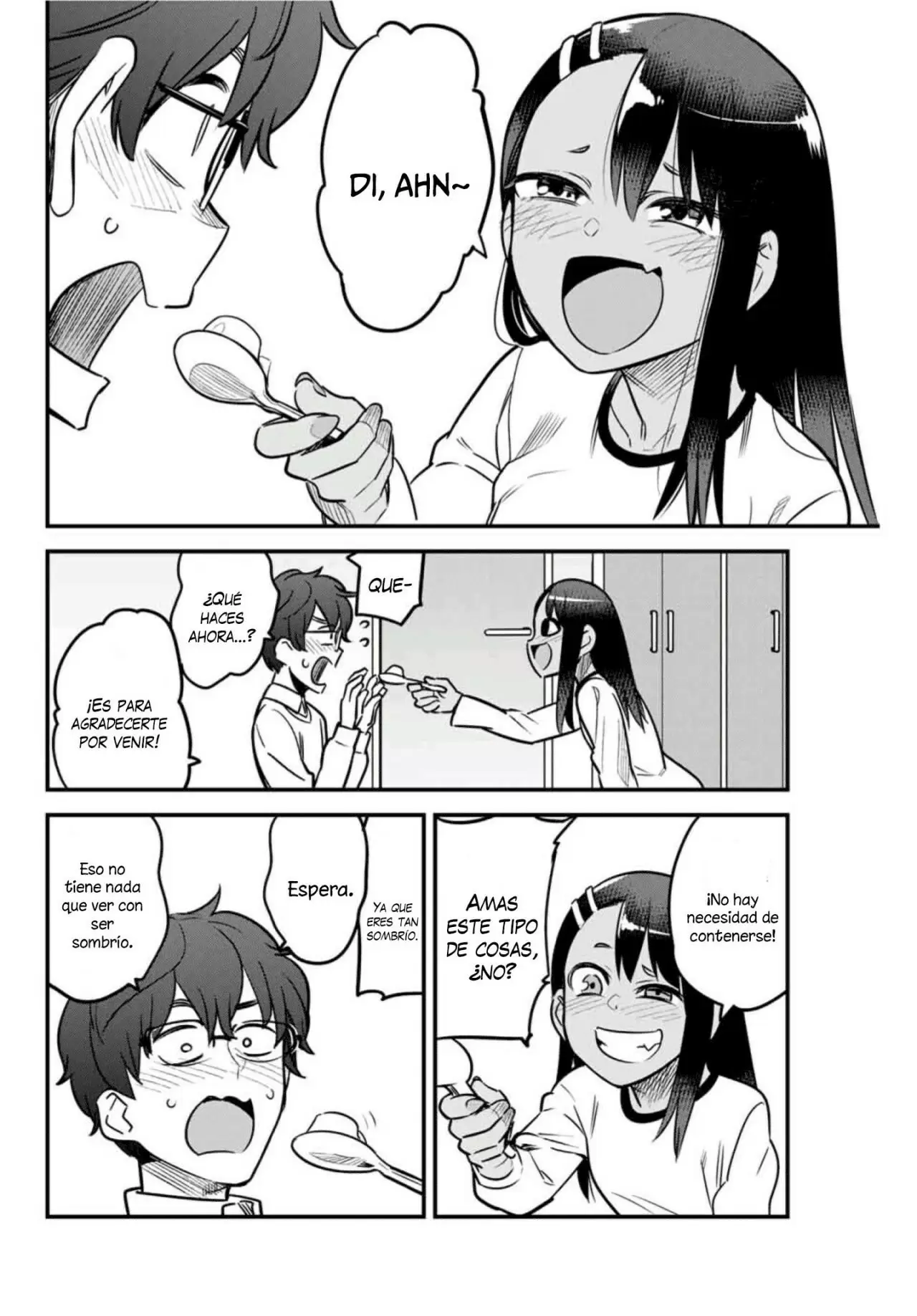 Please don't bully me, Nagatoro capítulo 61, página 13