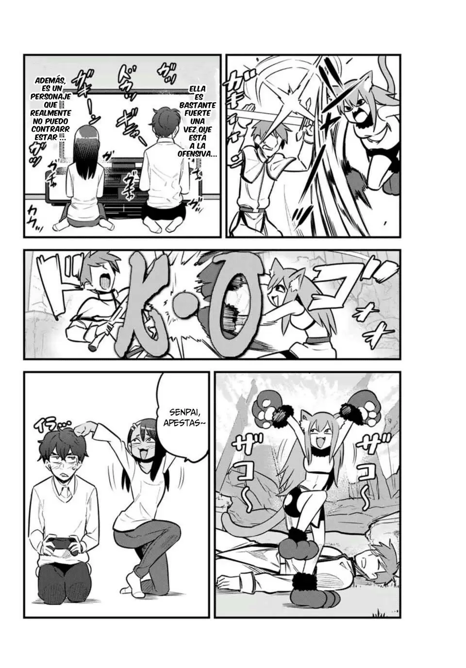 Please don't bully me, Nagatoro capítulo 62, página 9