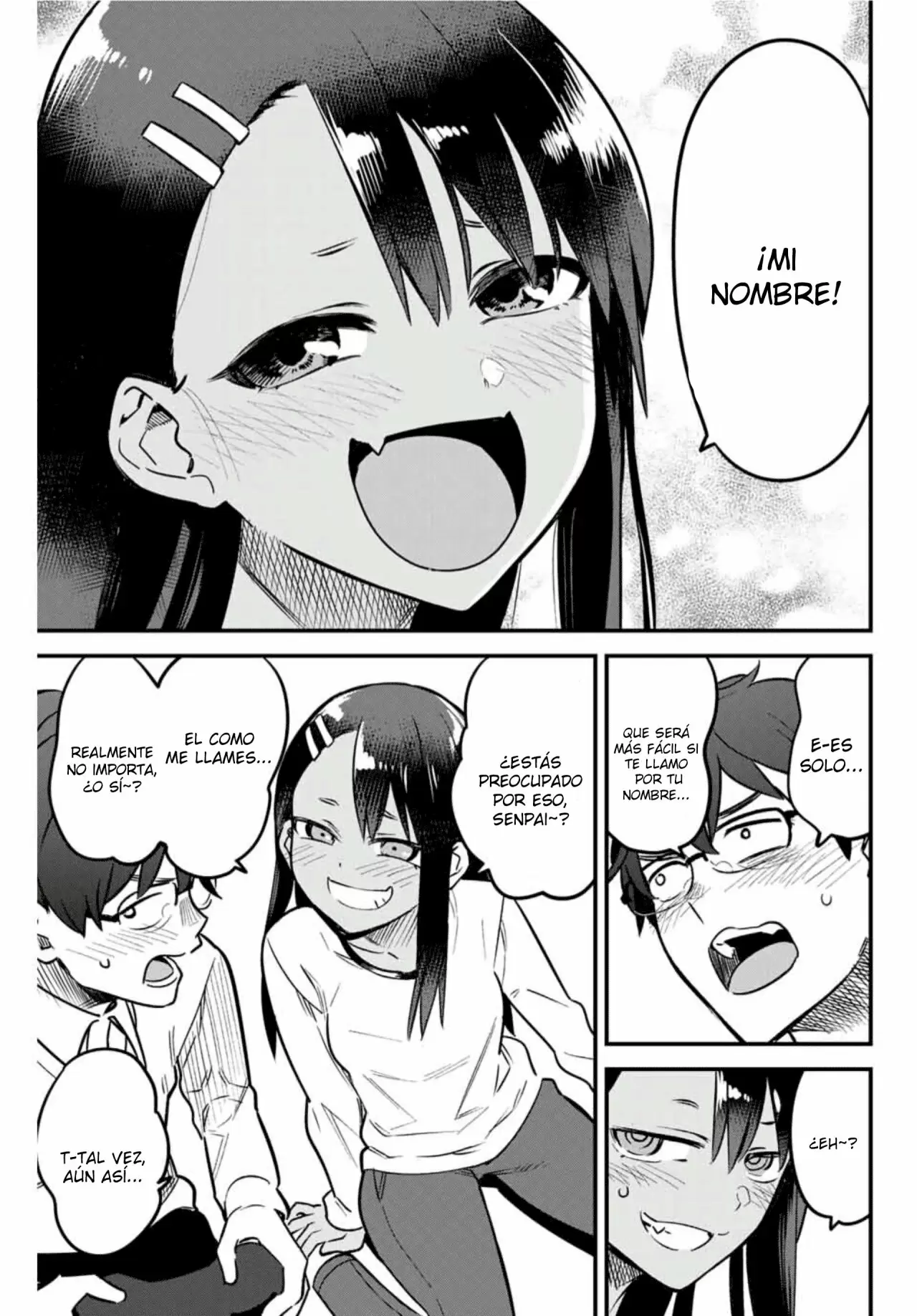 Please don't bully me, Nagatoro capítulo 63, página 4