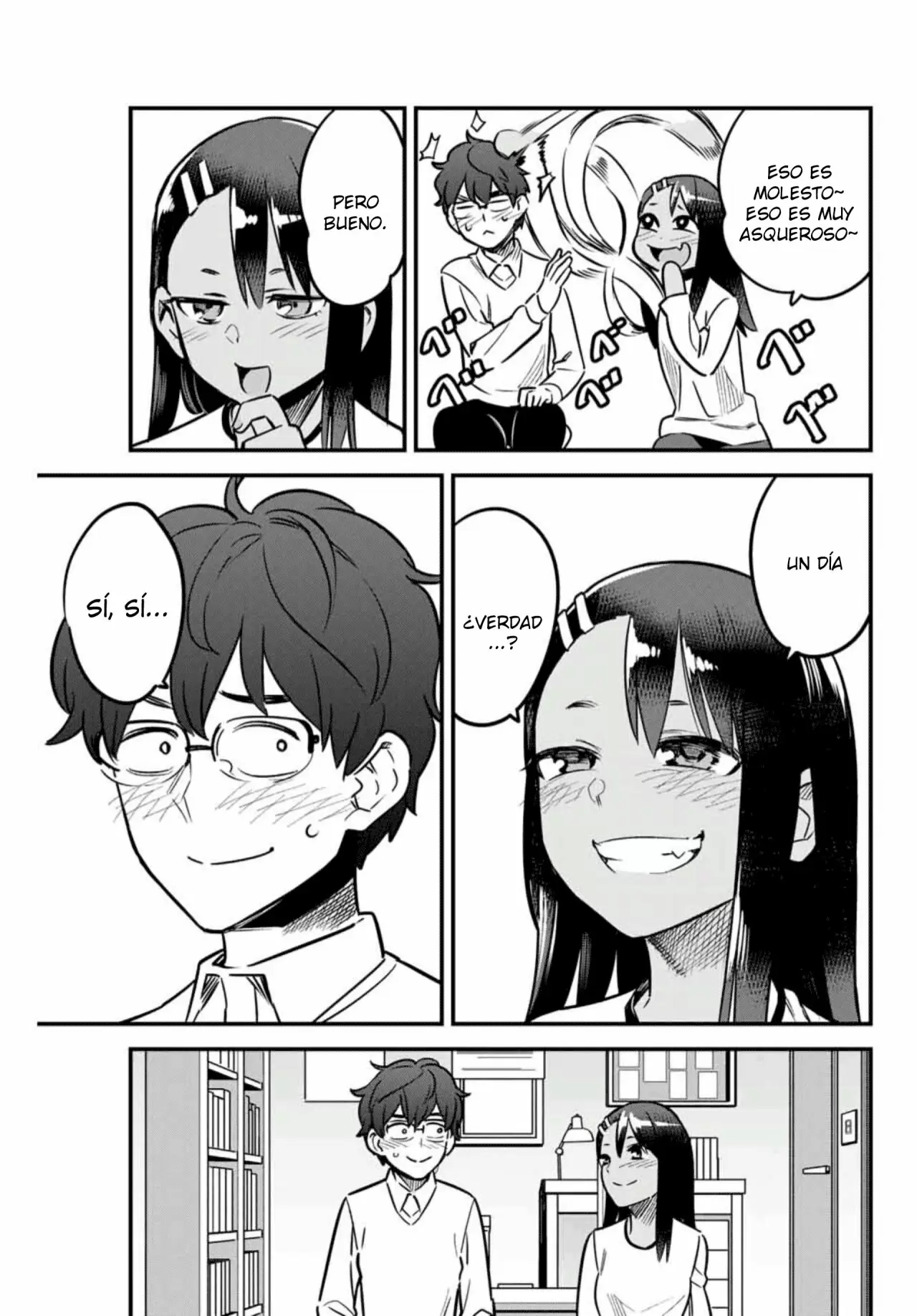 Please don't bully me, Nagatoro capítulo 63, página 10