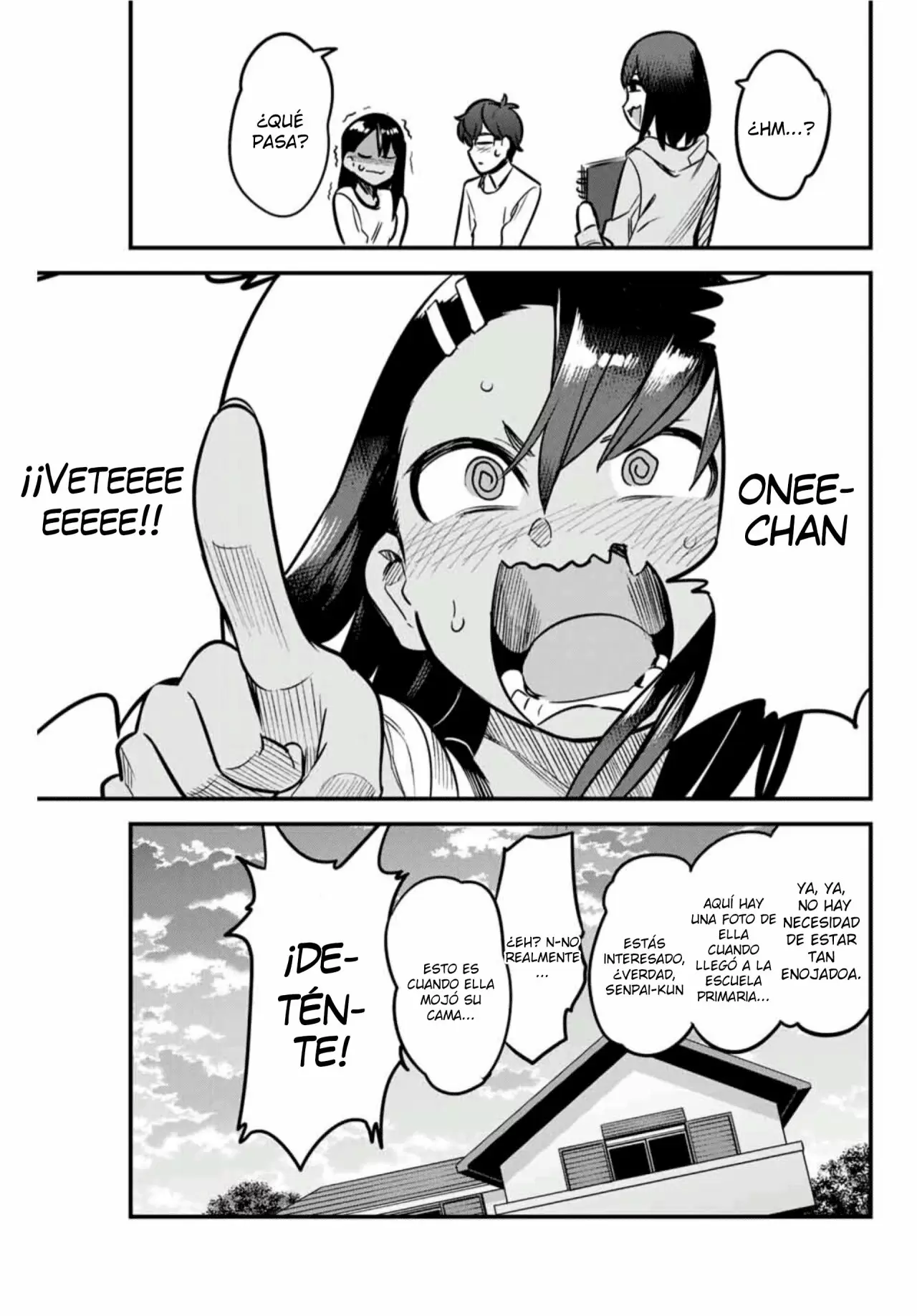 Please don't bully me, Nagatoro capítulo 63, página 12