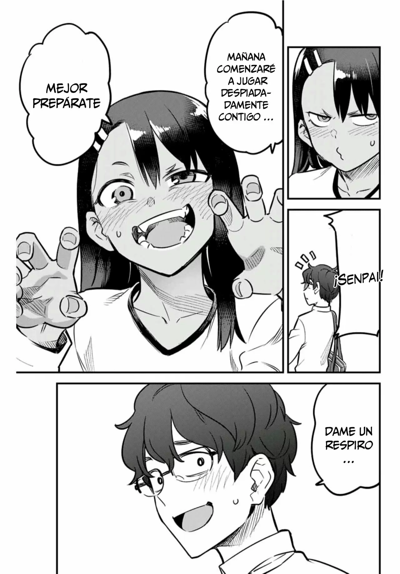 Please don't bully me, Nagatoro capítulo 63, página 14