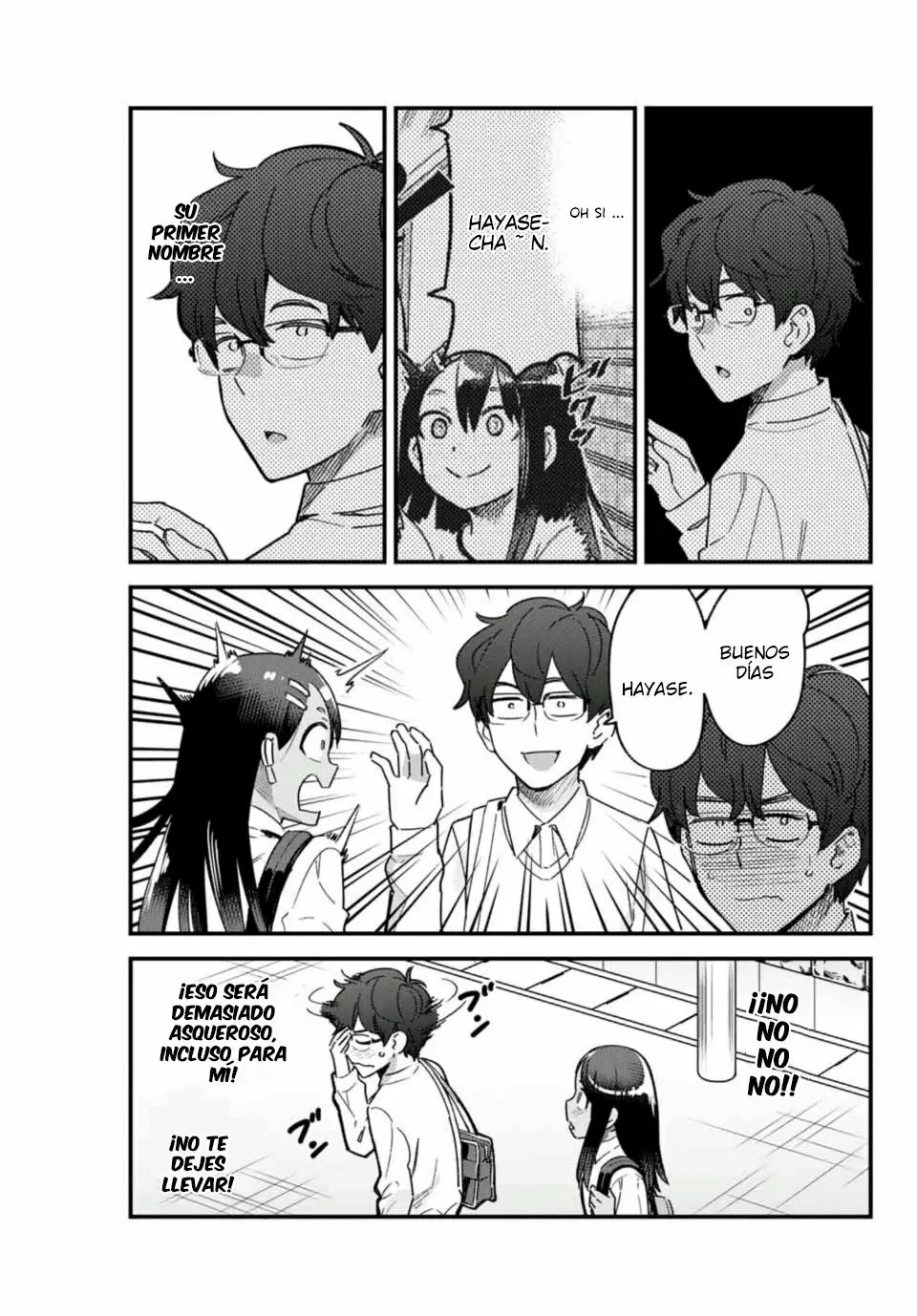 Please don't bully me, Nagatoro capítulo 64, página 4