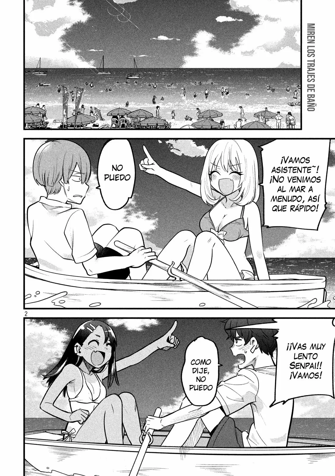 Please don't bully me, Nagatoro capítulo 65.5, página 3