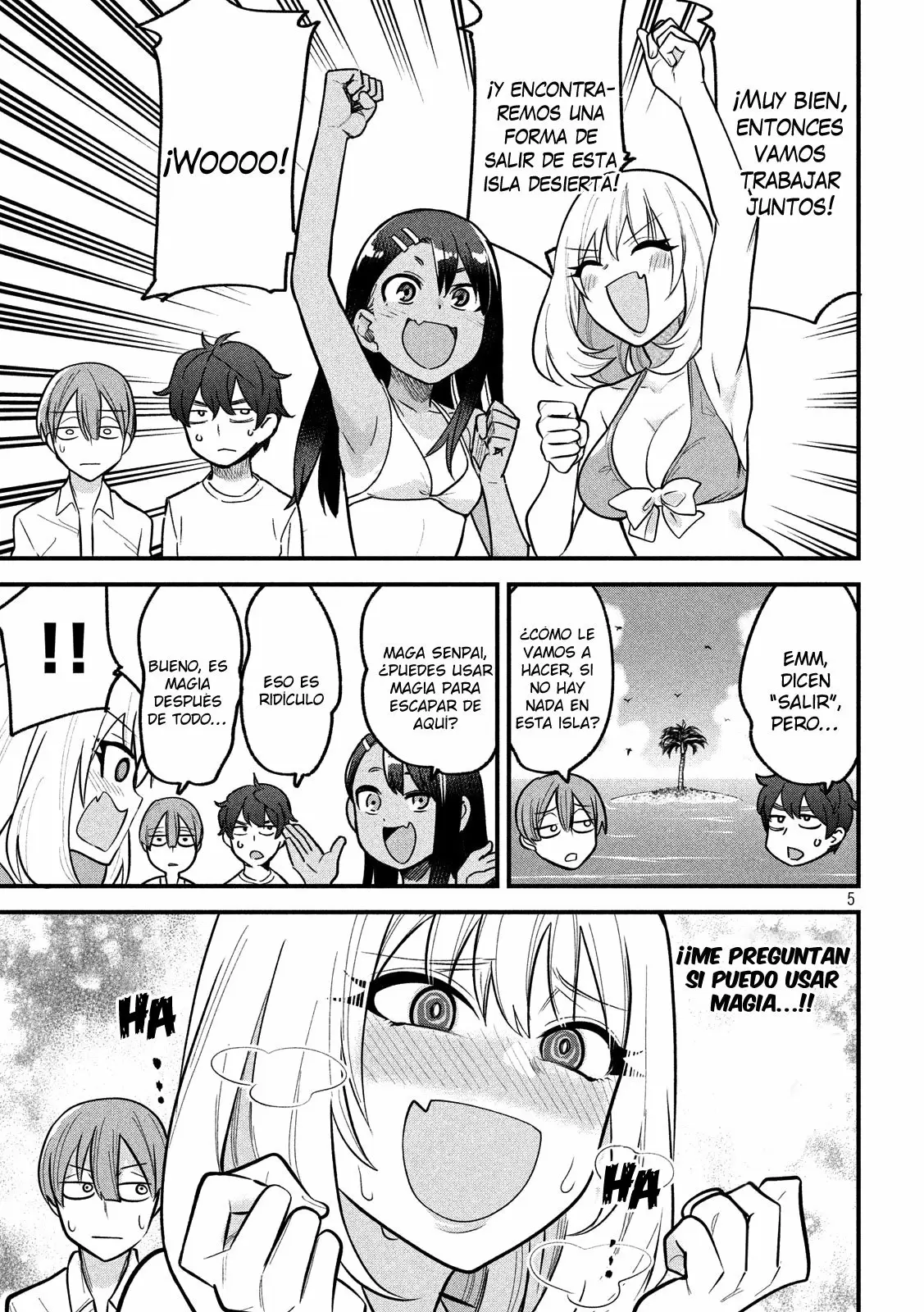 Please don't bully me, Nagatoro capítulo 65.5, página 6