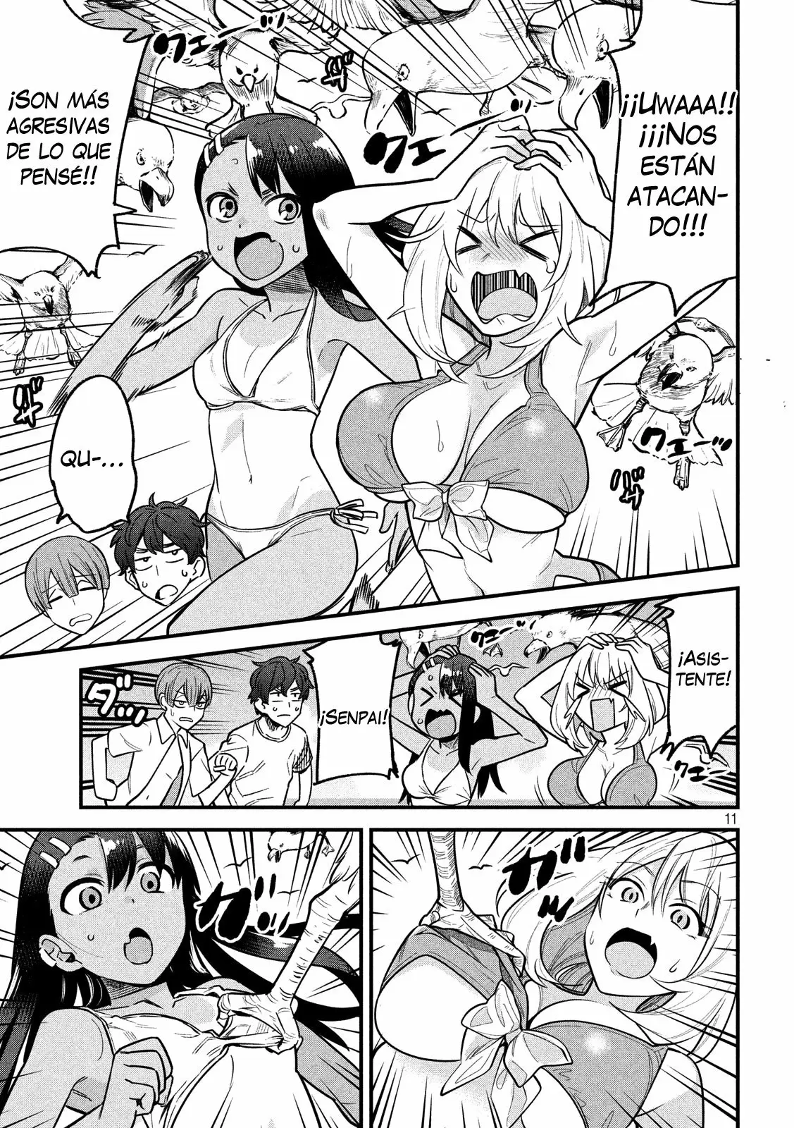 Please don't bully me, Nagatoro capítulo 65.5, página 12