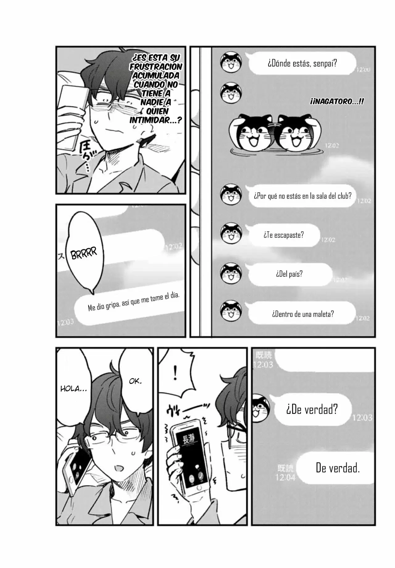 Please don't bully me, Nagatoro capítulo 65, página 4