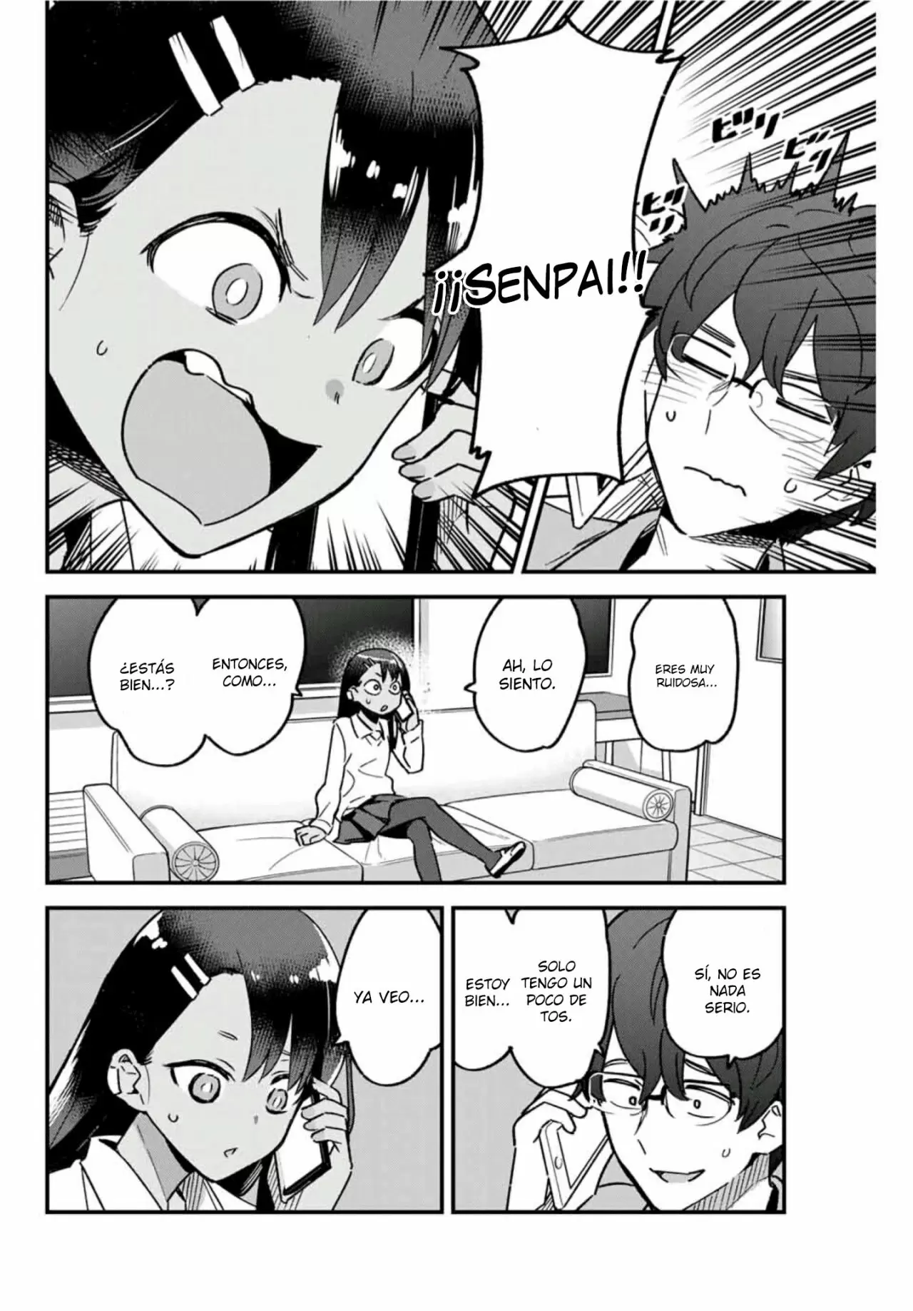 Please don't bully me, Nagatoro capítulo 65, página 5