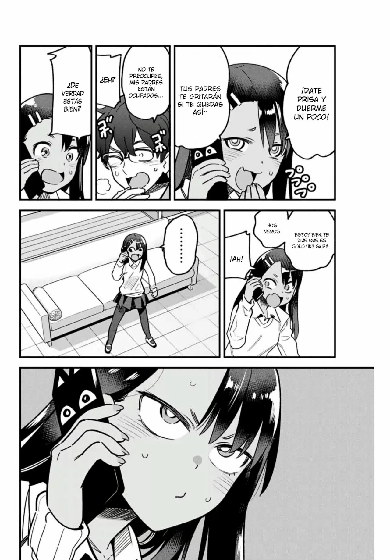 Please don't bully me, Nagatoro capítulo 65, página 7