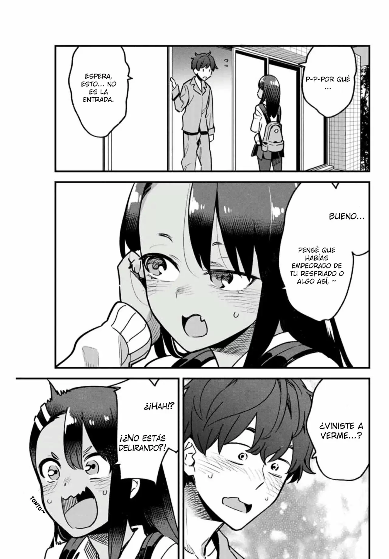 Please don't bully me, Nagatoro capítulo 65, página 10