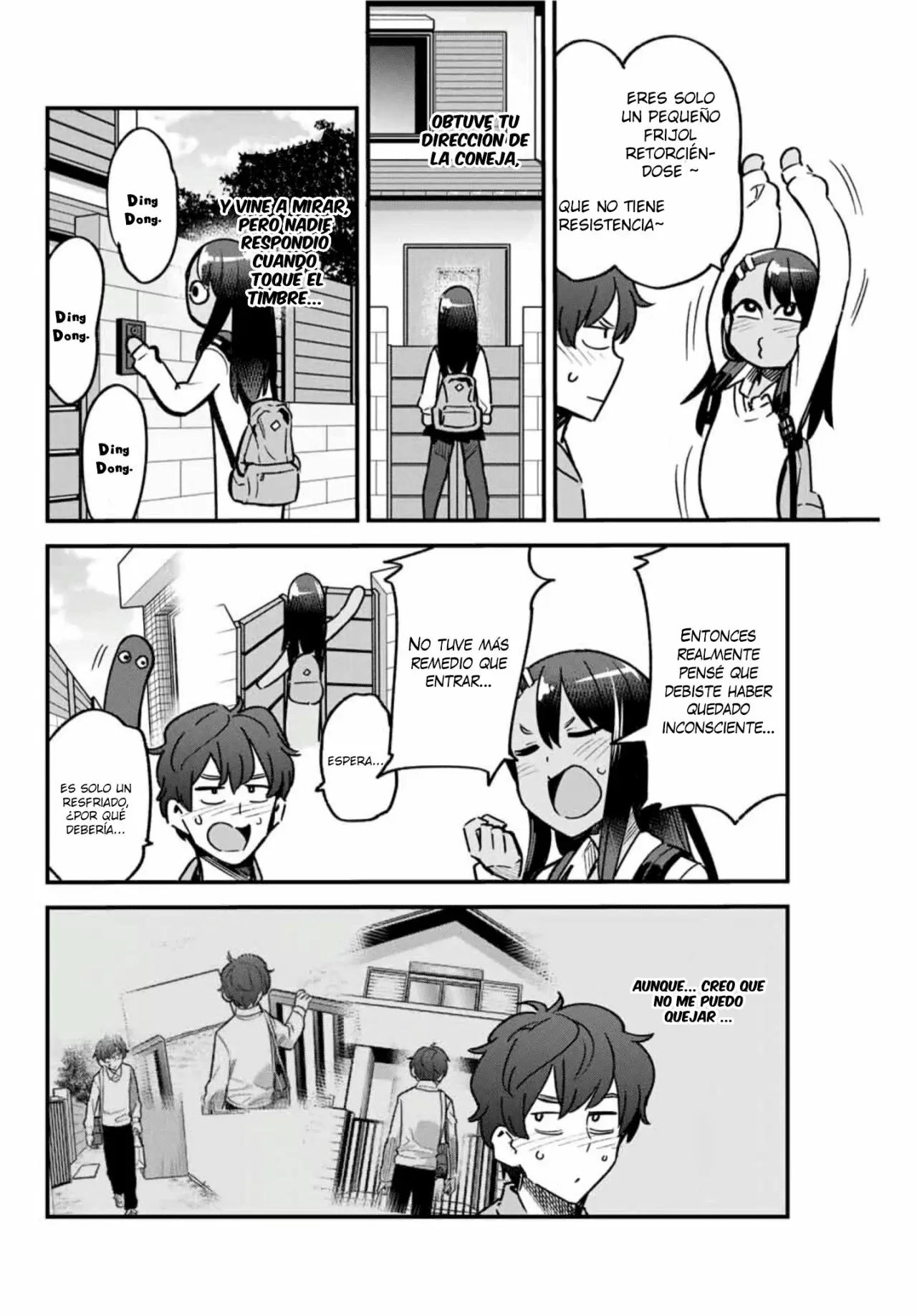 Please don't bully me, Nagatoro capítulo 65, página 11