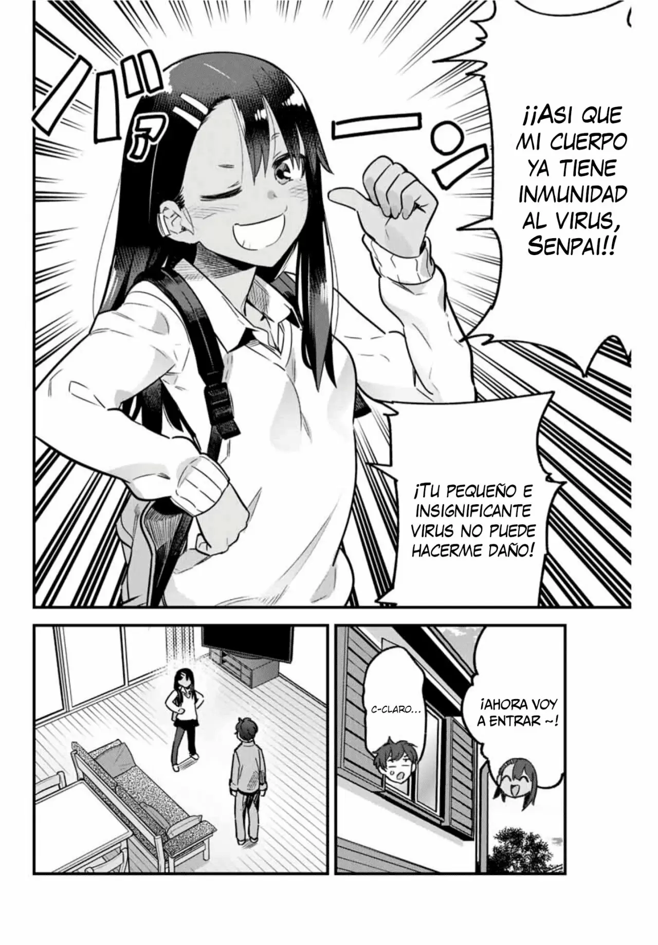 Please don't bully me, Nagatoro capítulo 65, página 13