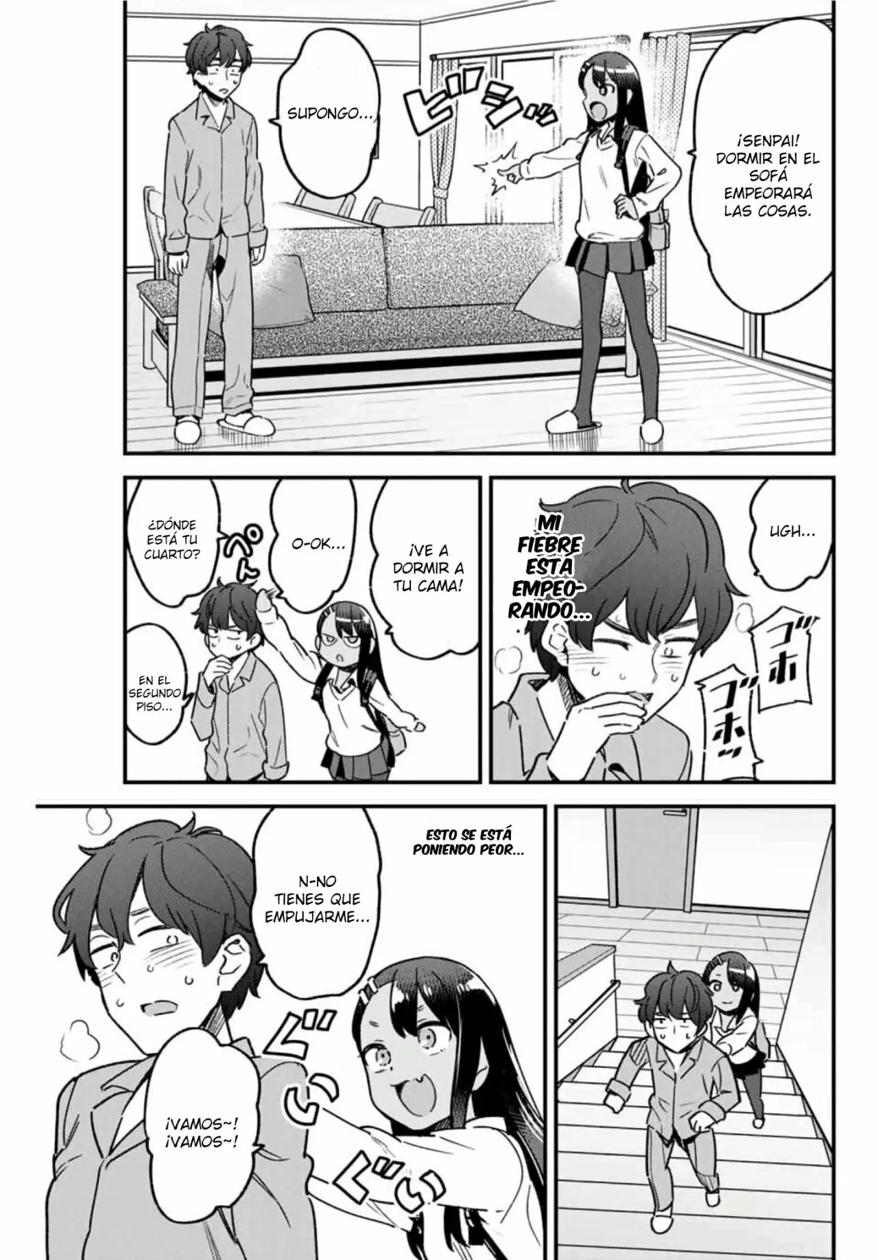 Please don't bully me, Nagatoro capítulo 65, página 14
