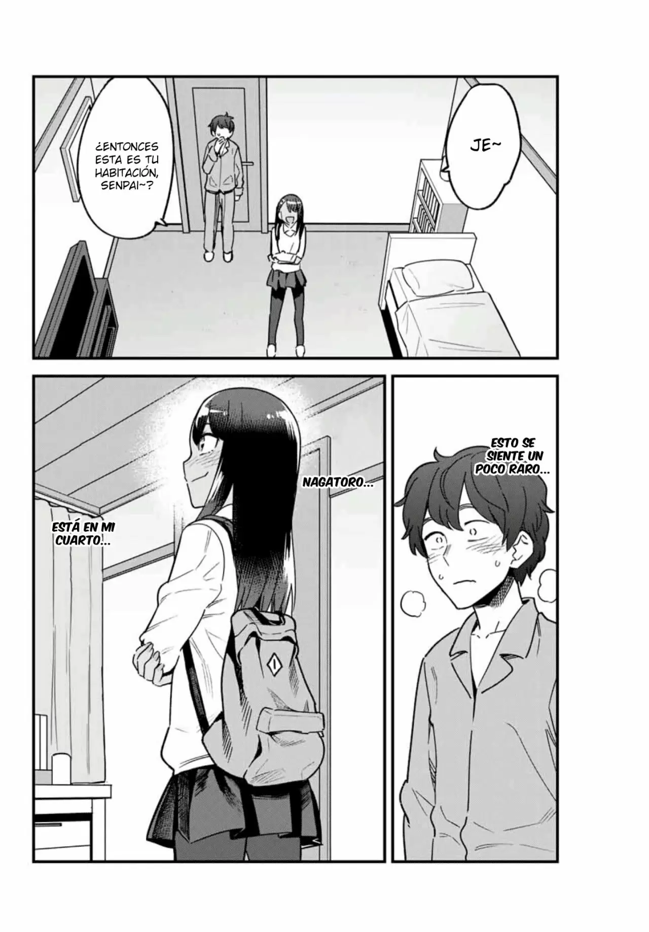 Please don't bully me, Nagatoro capítulo 65, página 15