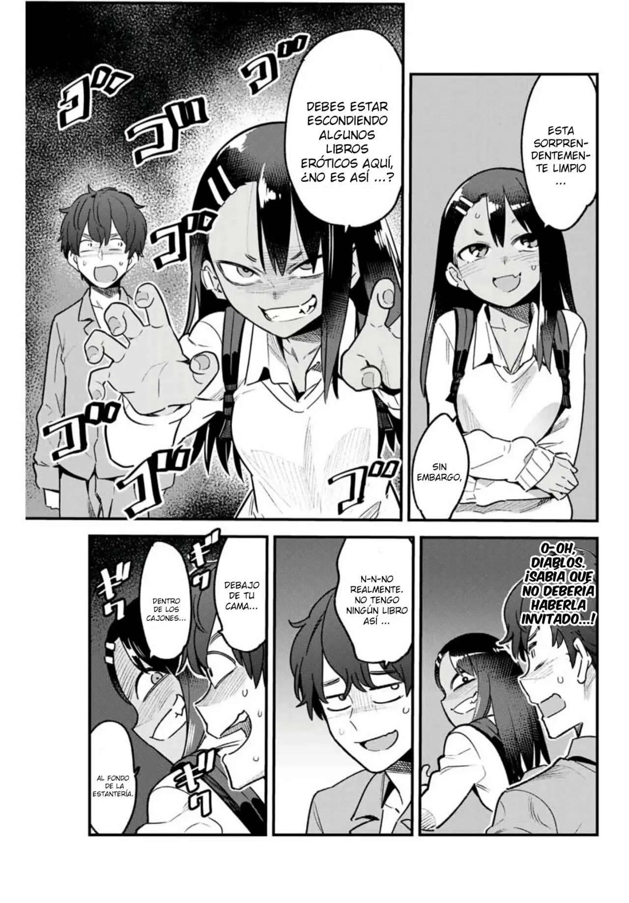 Please don't bully me, Nagatoro capítulo 65, página 16