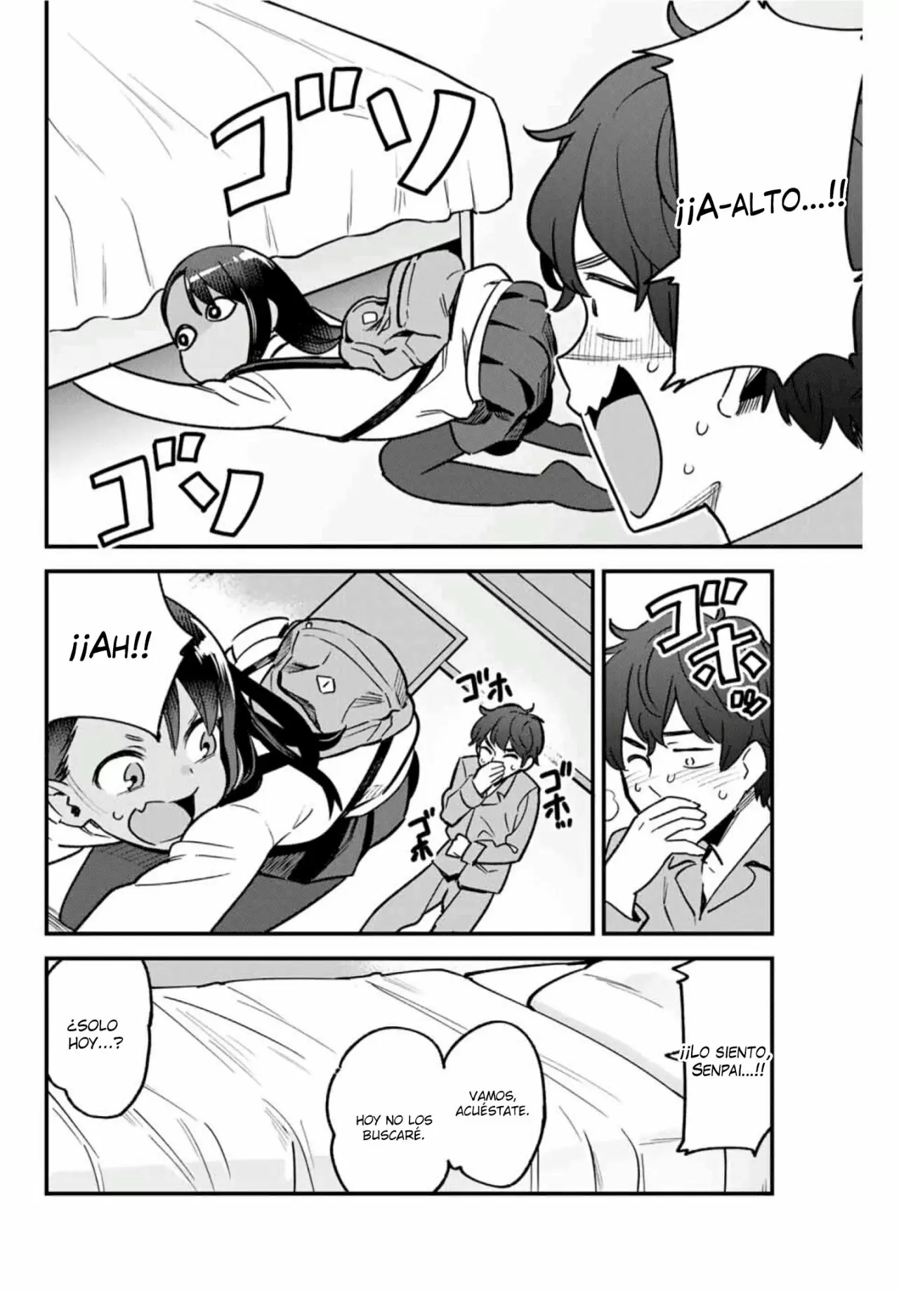 Please don't bully me, Nagatoro capítulo 65, página 17