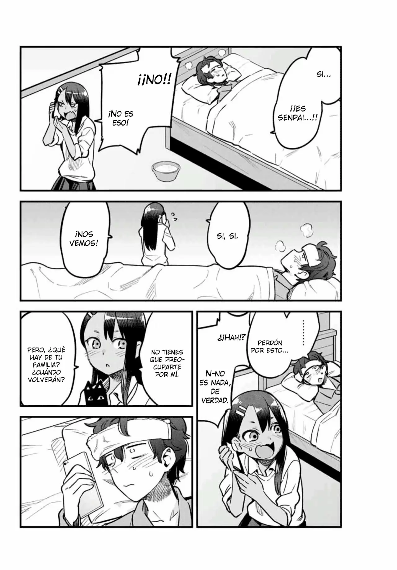 Please don't bully me, Nagatoro capítulo 66, página 8