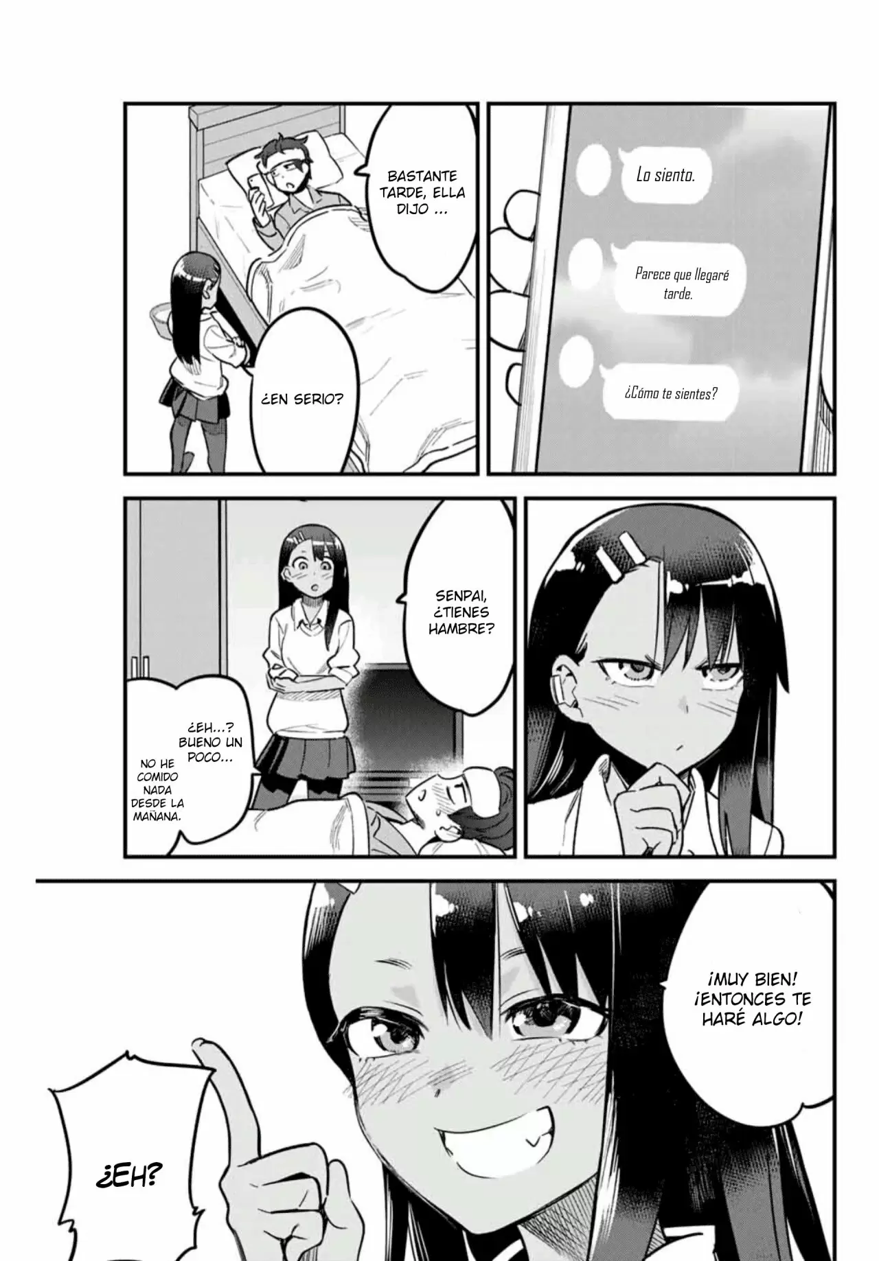Please don't bully me, Nagatoro capítulo 66, página 9