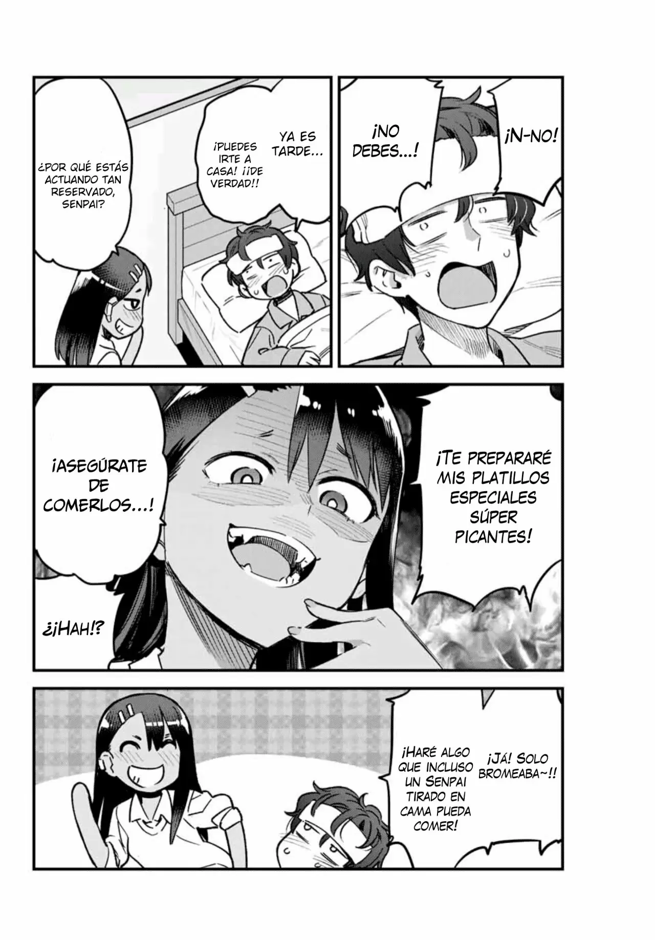 Please don't bully me, Nagatoro capítulo 66, página 10