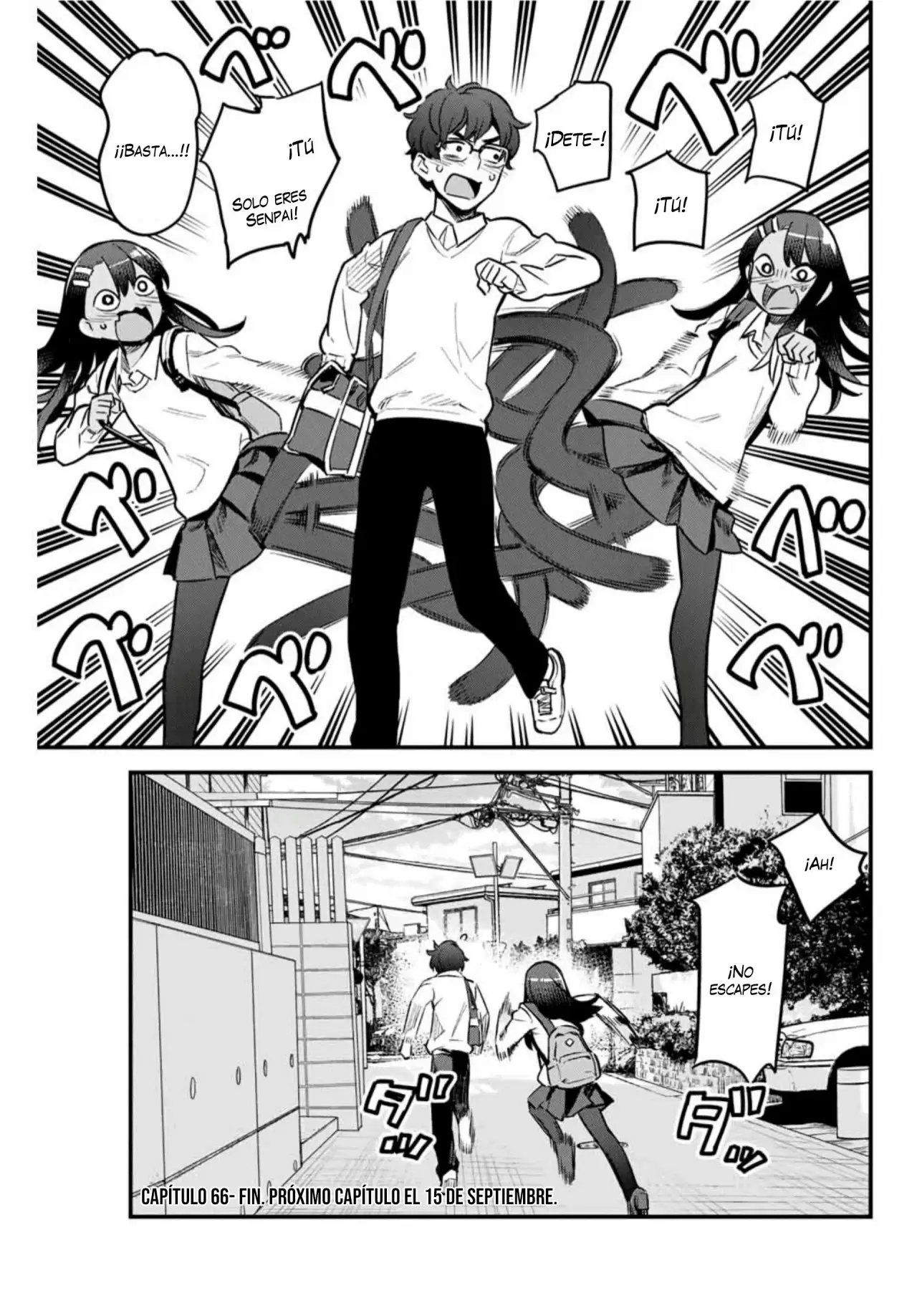 Please don't bully me, Nagatoro capítulo 67, página 23
