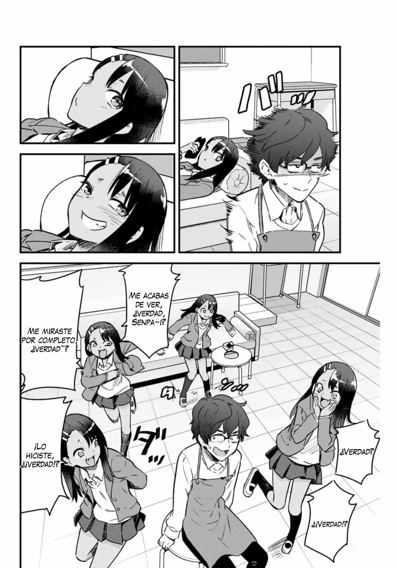 Please don't bully me, Nagatoro capítulo 68, página 6