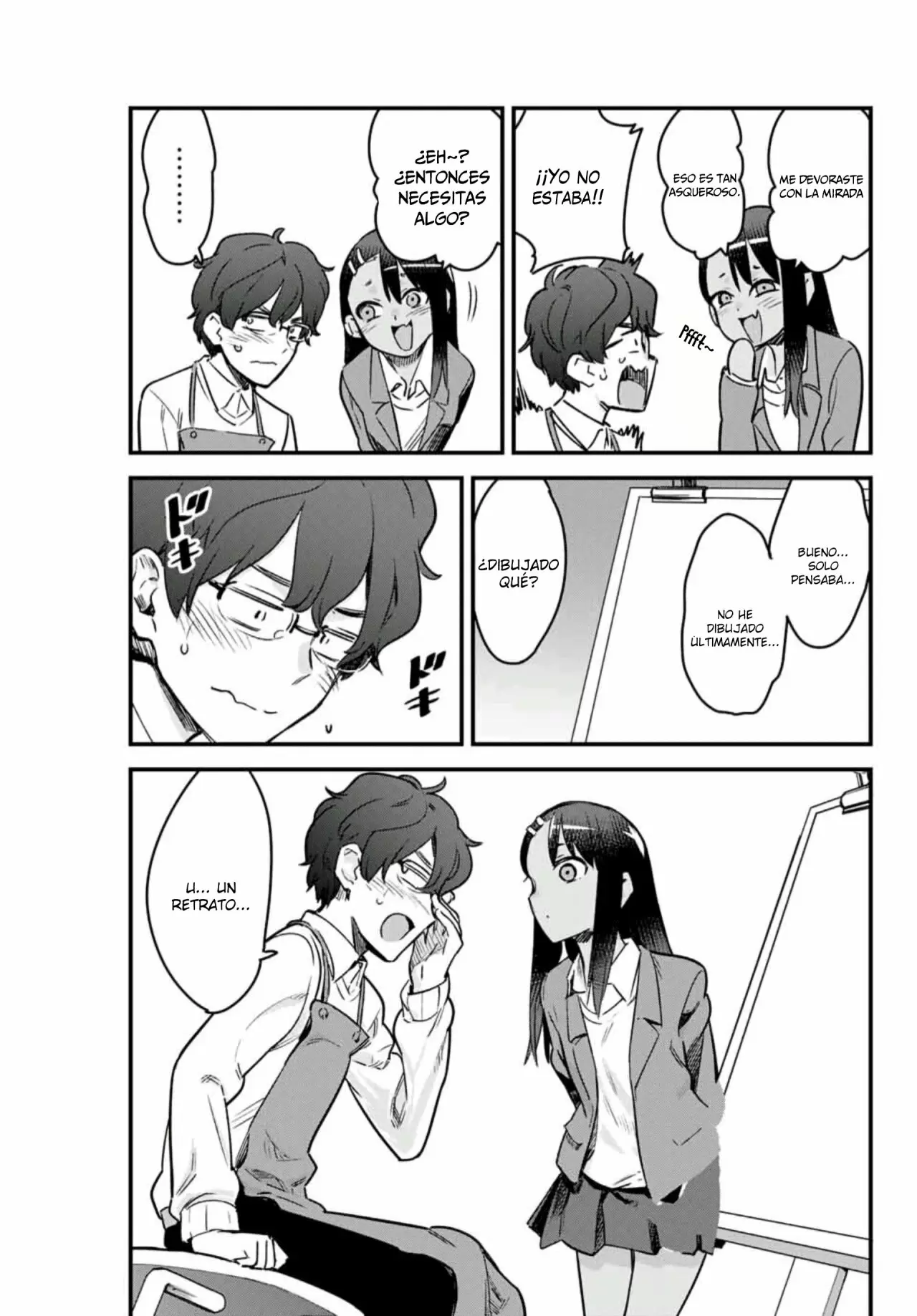 Please don't bully me, Nagatoro capítulo 68, página 7