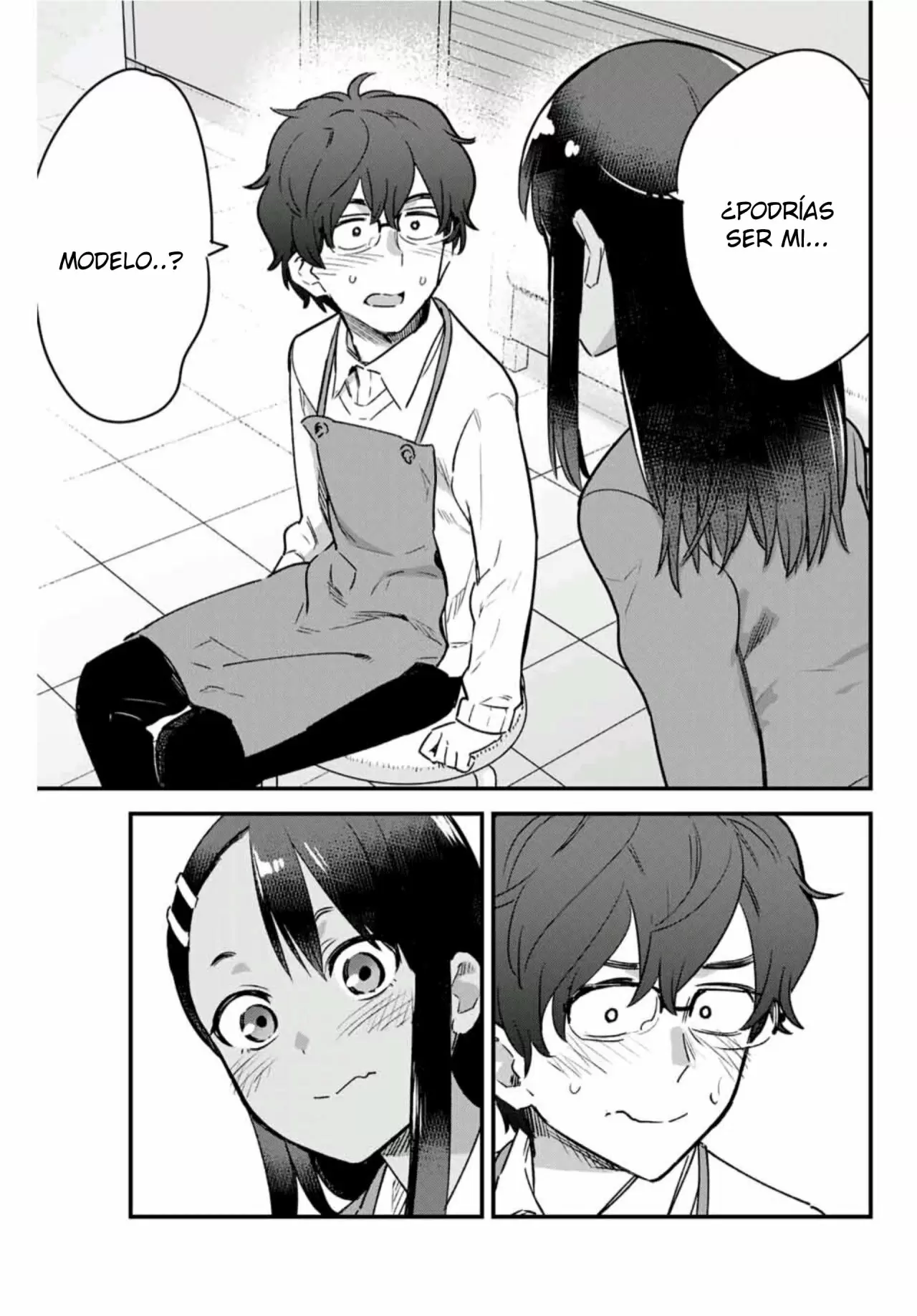 Please don't bully me, Nagatoro capítulo 68, página 9