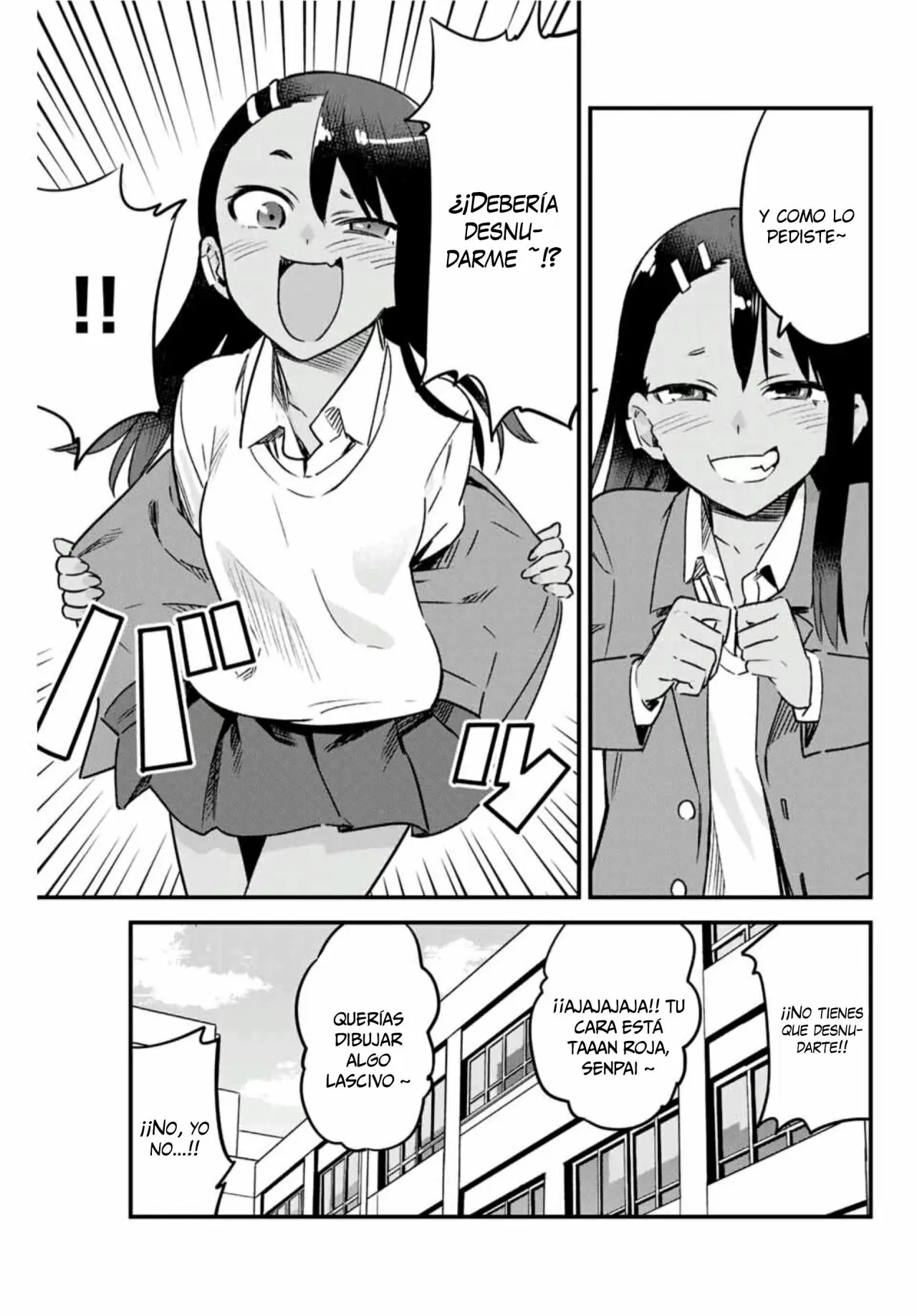 Please don't bully me, Nagatoro capítulo 68, página 11