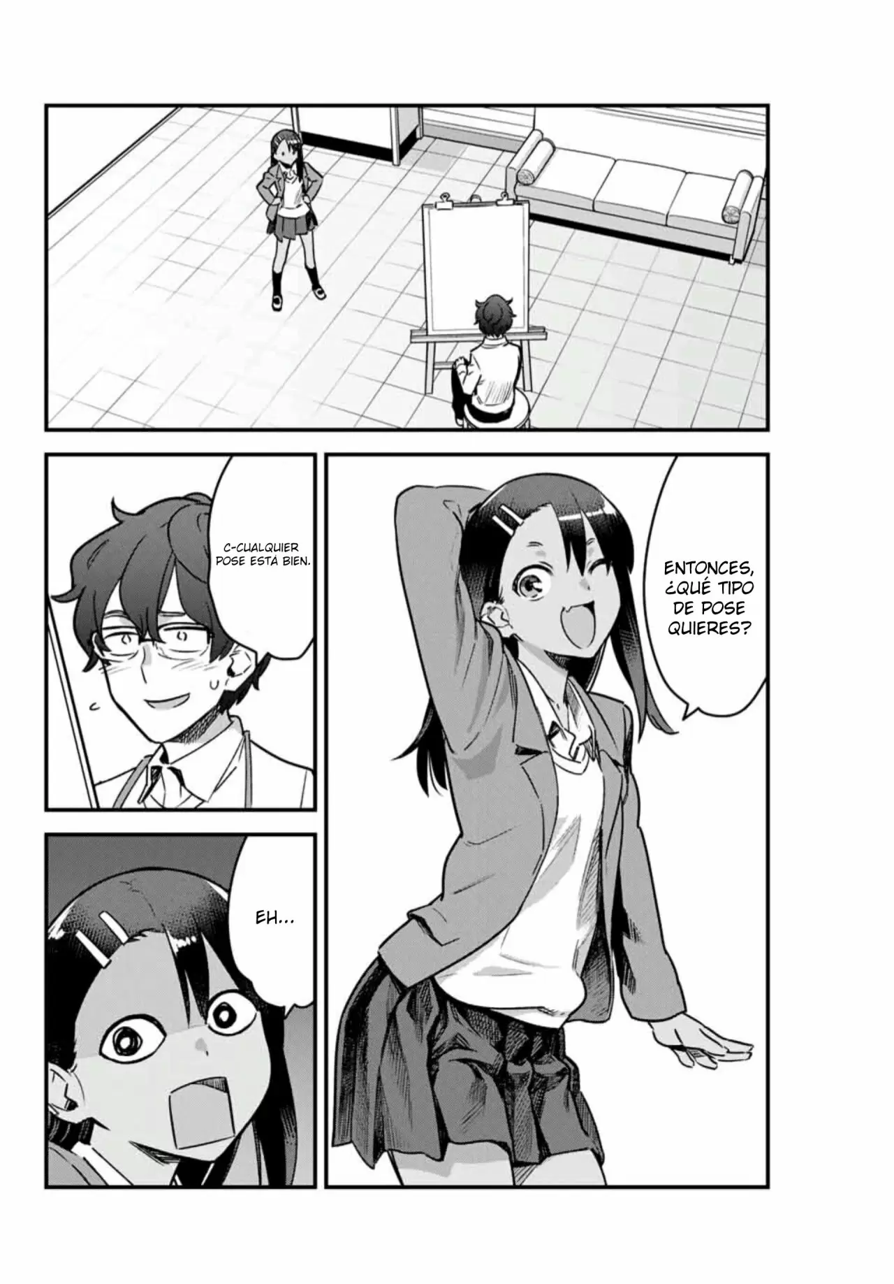 Please don't bully me, Nagatoro capítulo 68, página 12